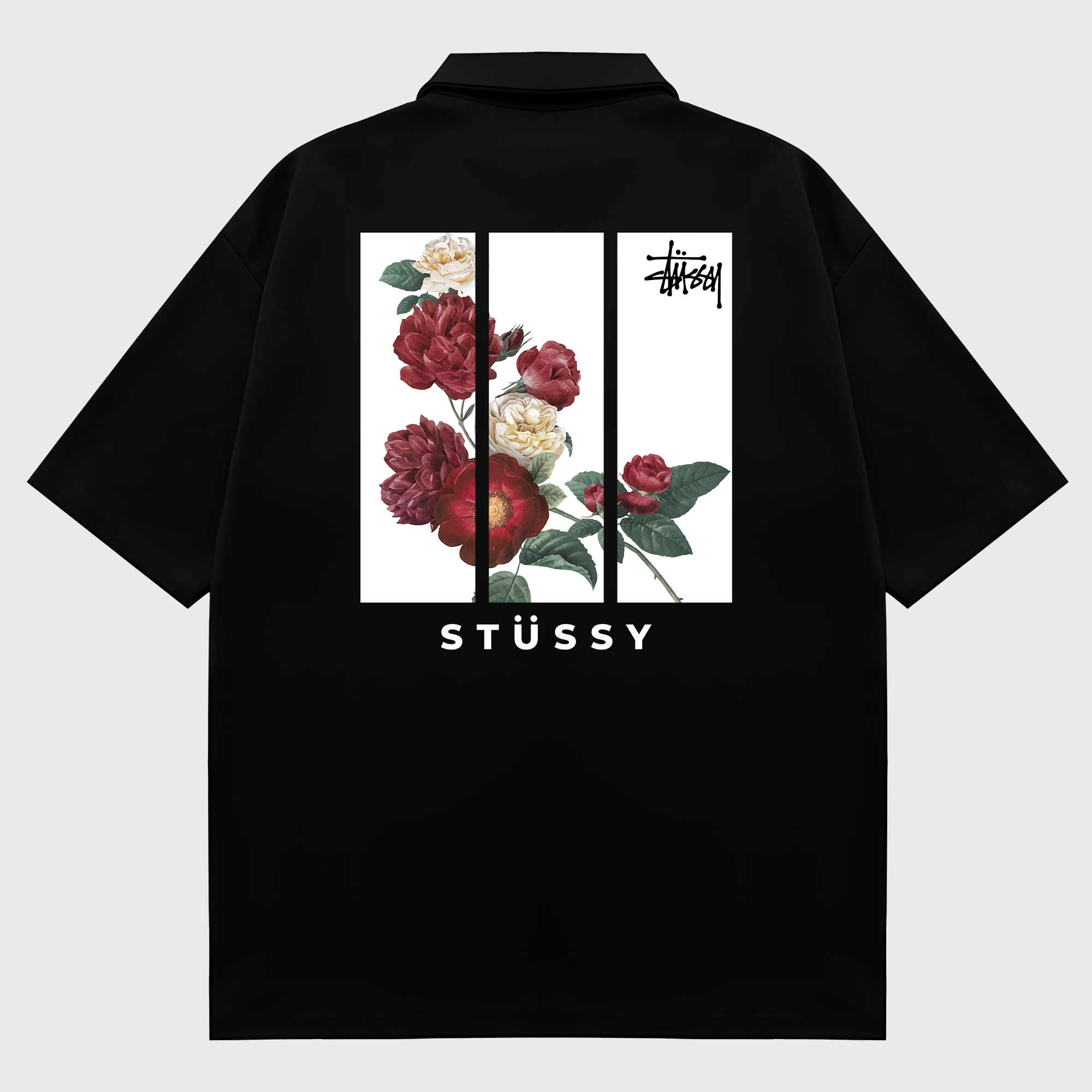 Stussy Floral Line Polo