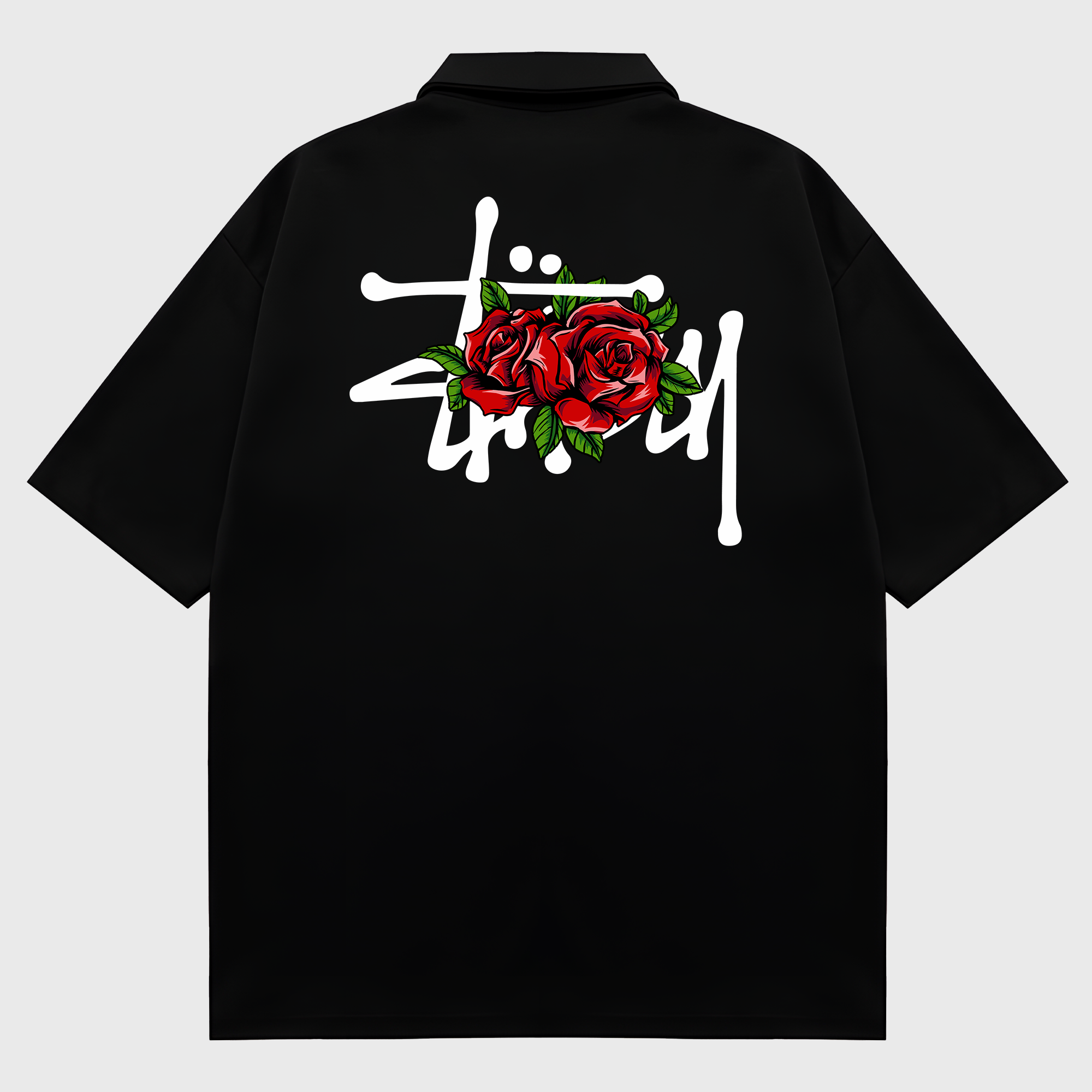 Stussy Floral Rose Polo