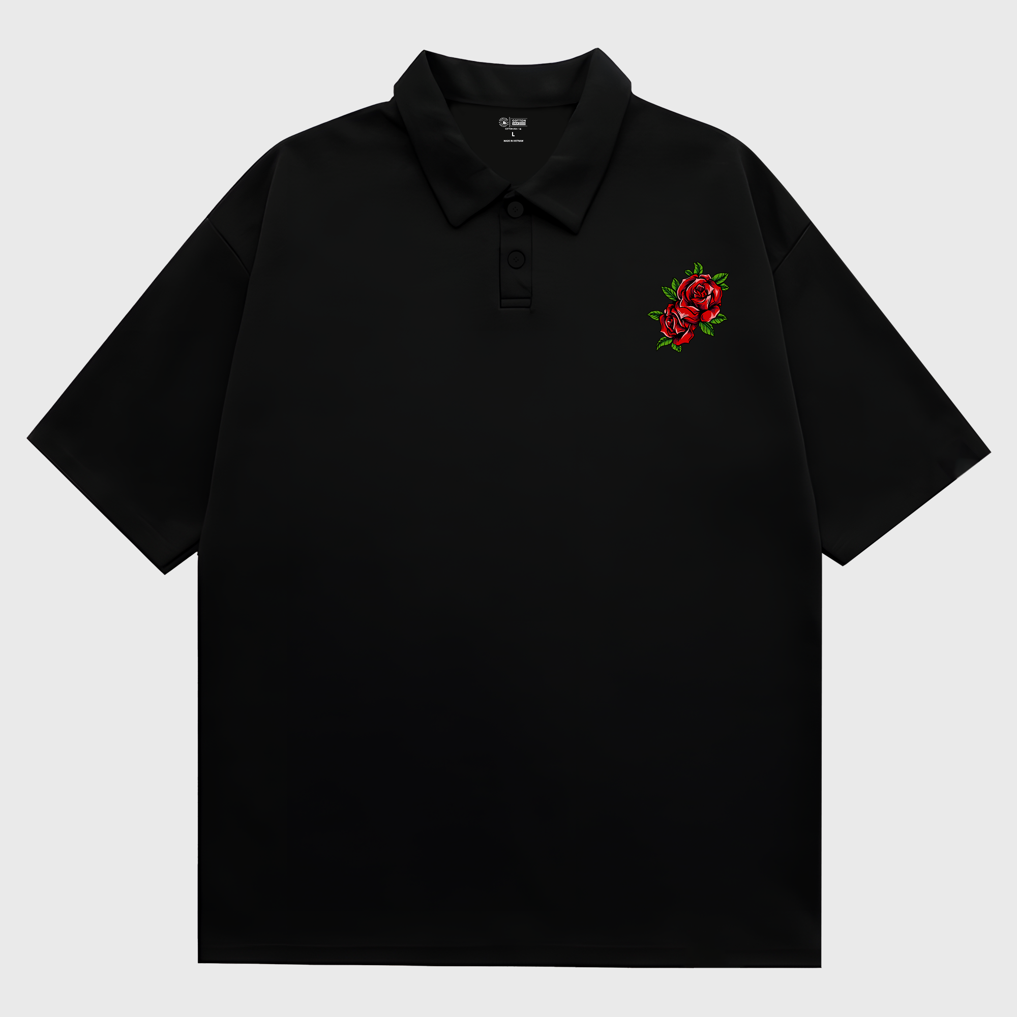 Stussy Floral Rose Polo