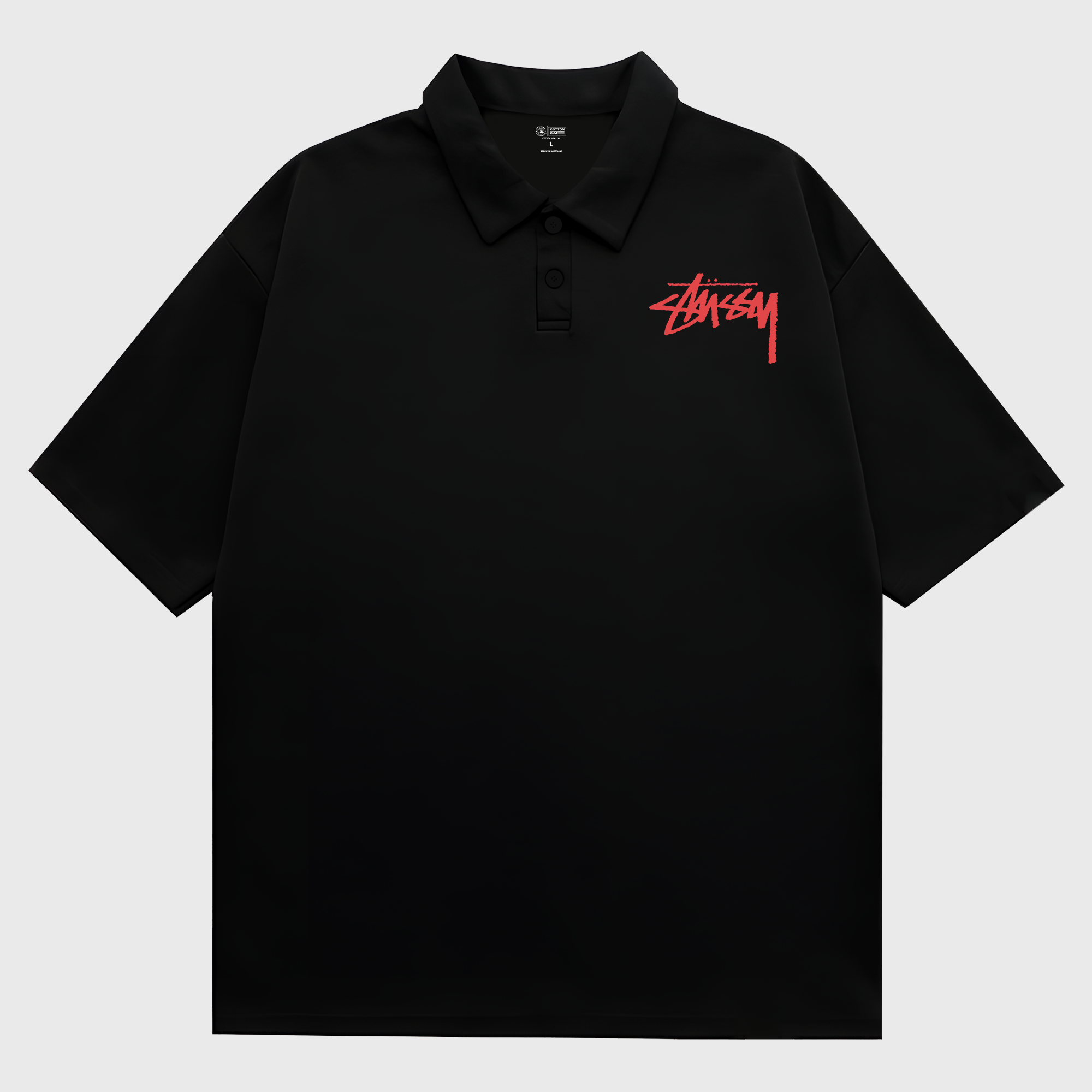 Stussy Floral World Wide Polo