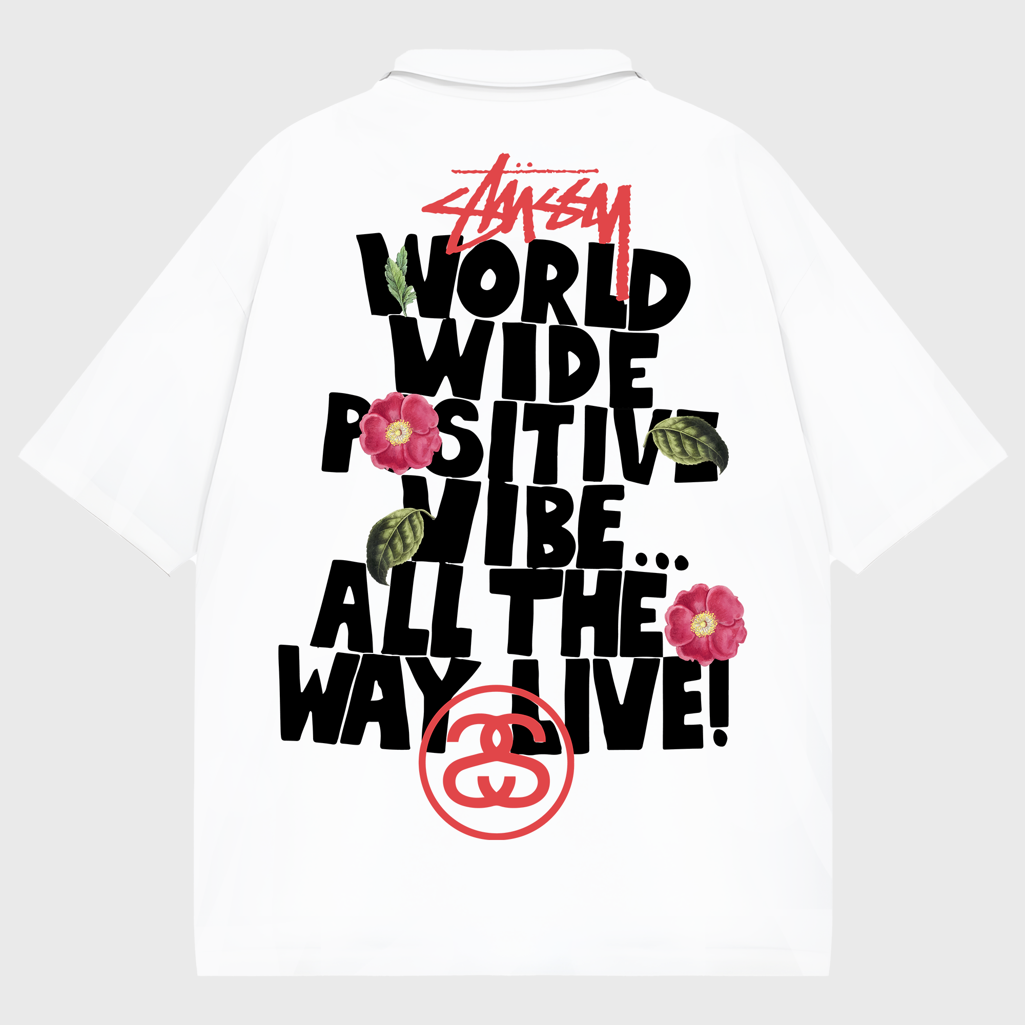 Stussy Floral World Wide Polo