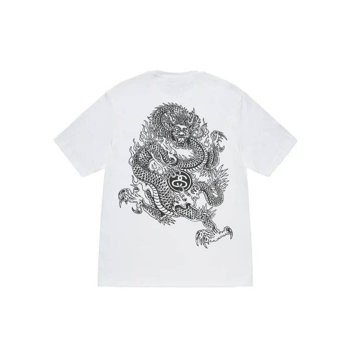 Flash Sale Stussy Golden Asian Dragon T-Shirt