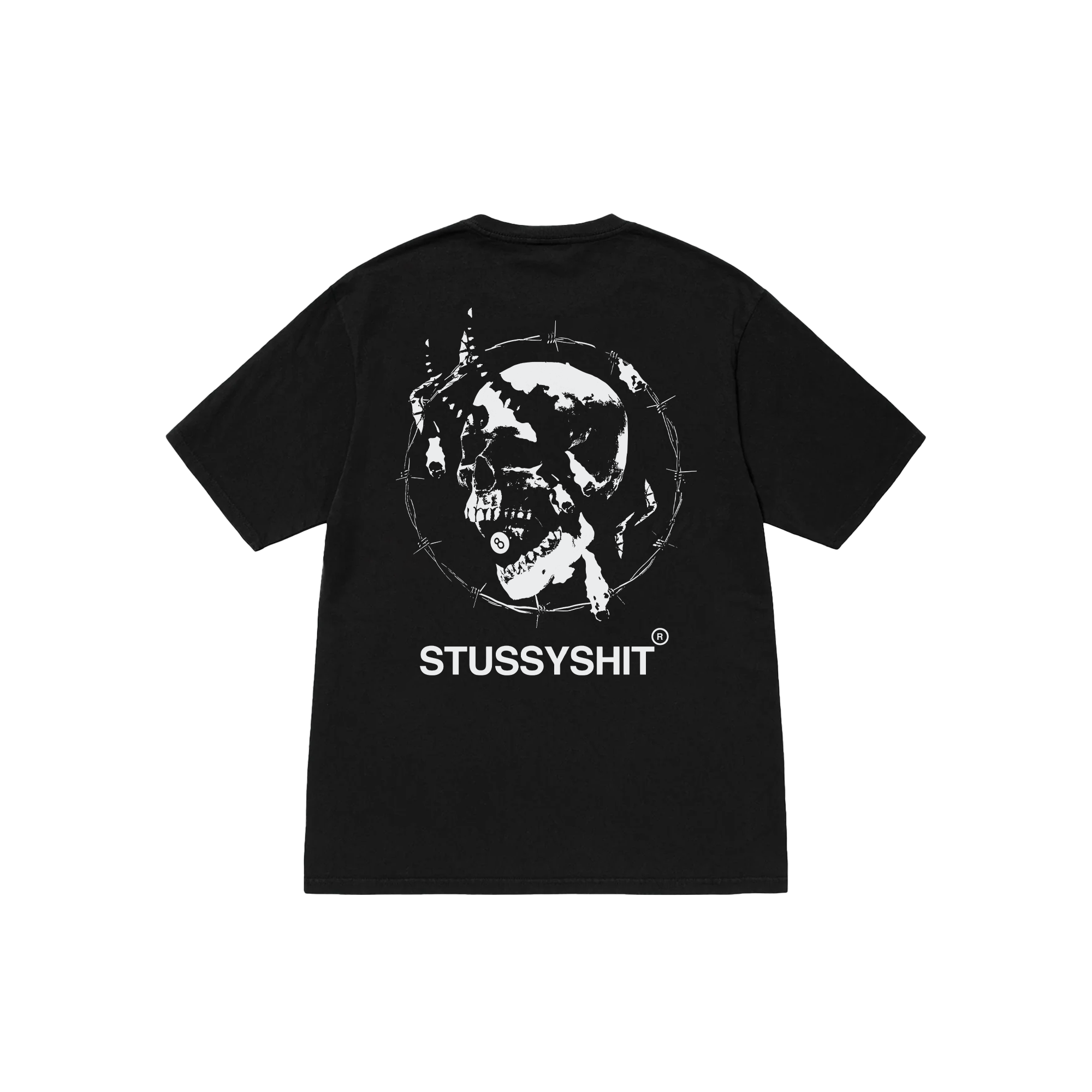 Stussy Inferno Skull T-Shirt