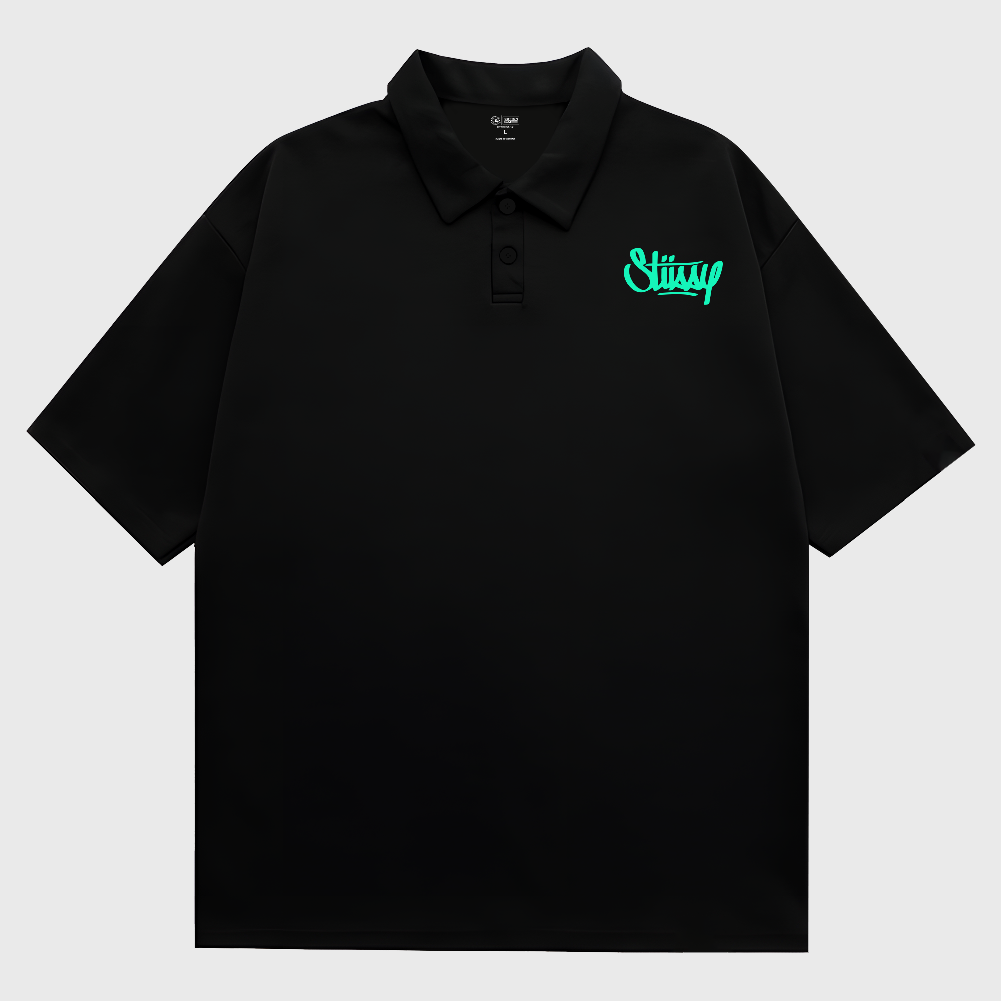 Stussy Jaden Logo Polo