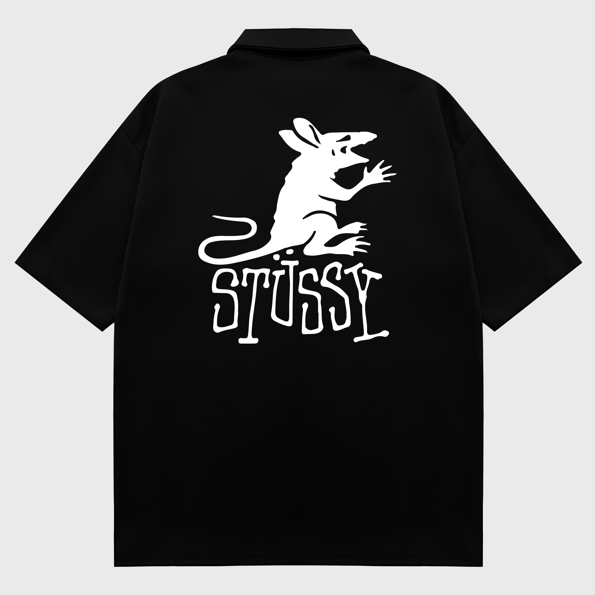Stussy Mice Laugh Out Loud Polo