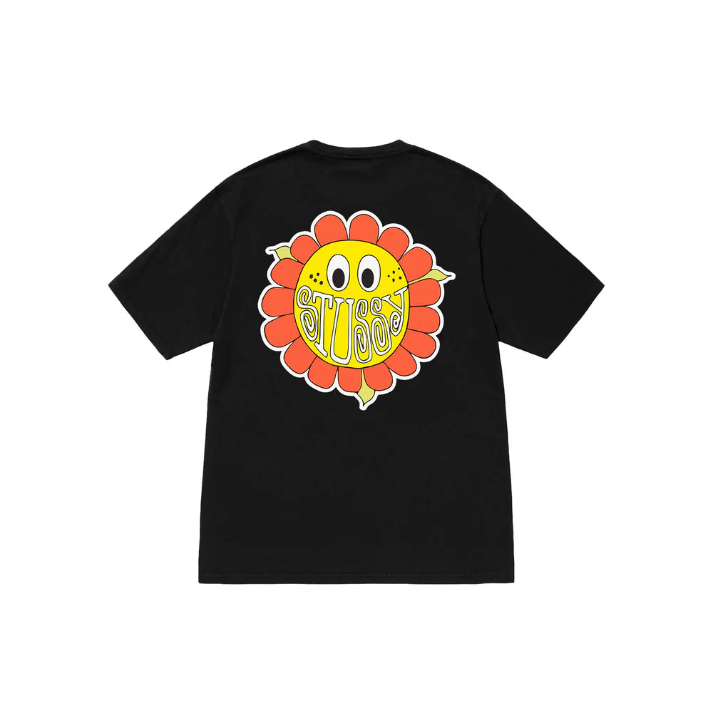 Flash Sale Stussy Smile Sunflower T-Shirt