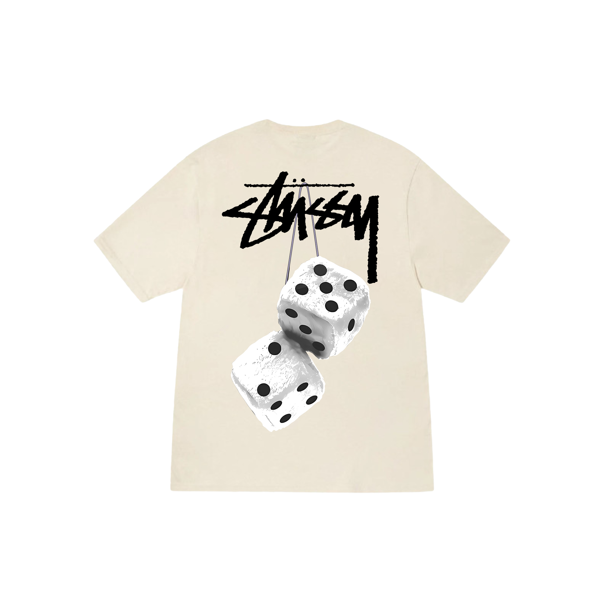 Stussy White Dice T-Shirt