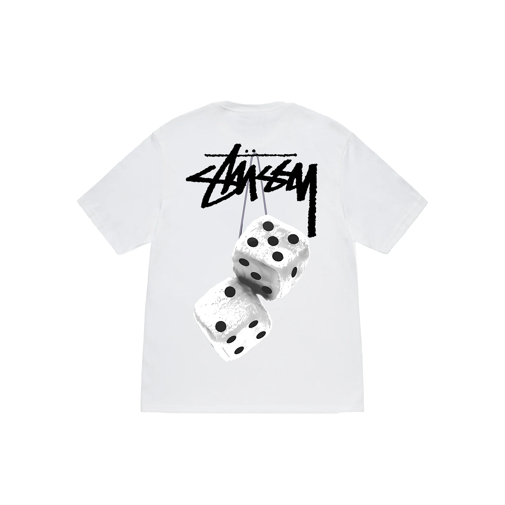 Stussy White Dice T-Shirt