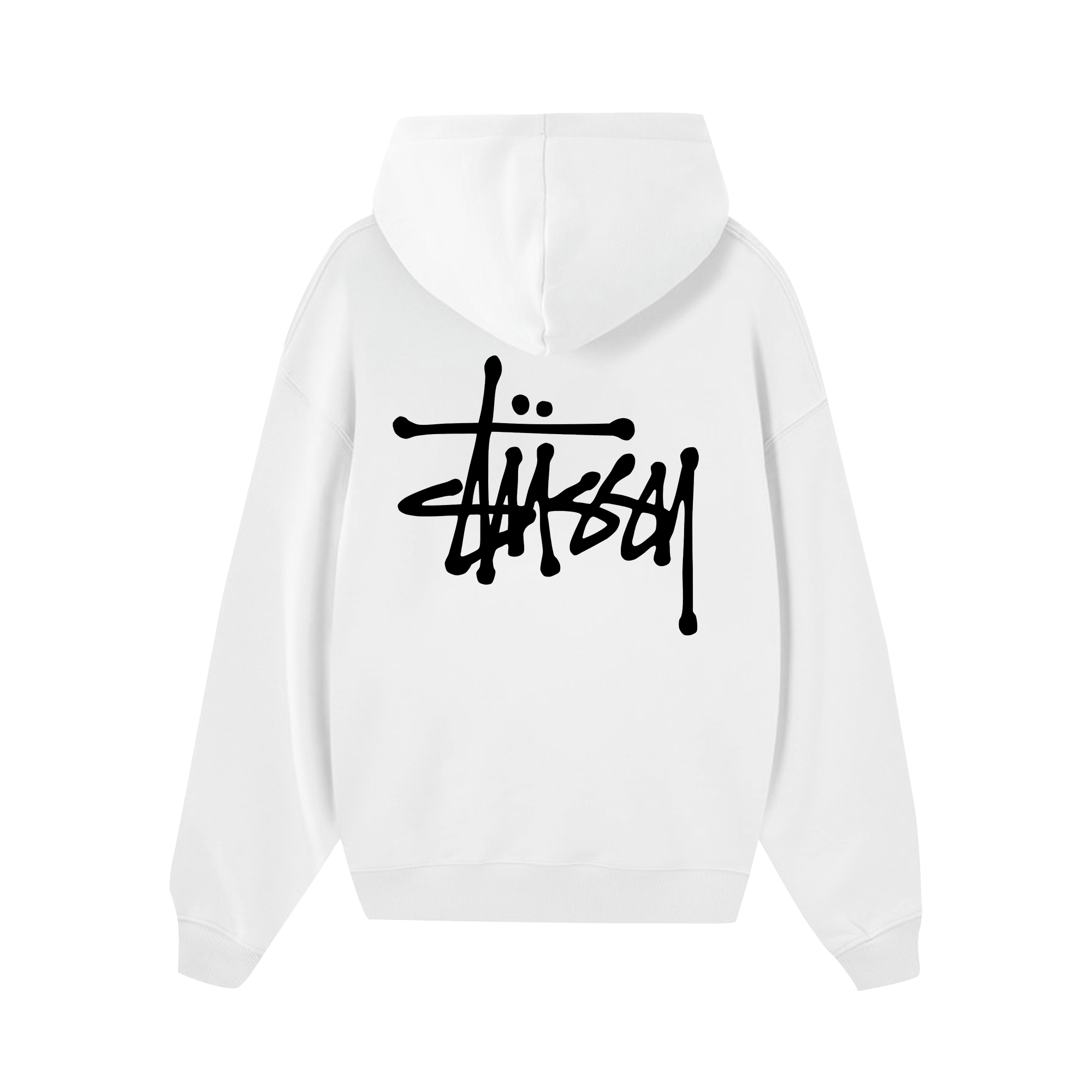 Stussy White Hoodie