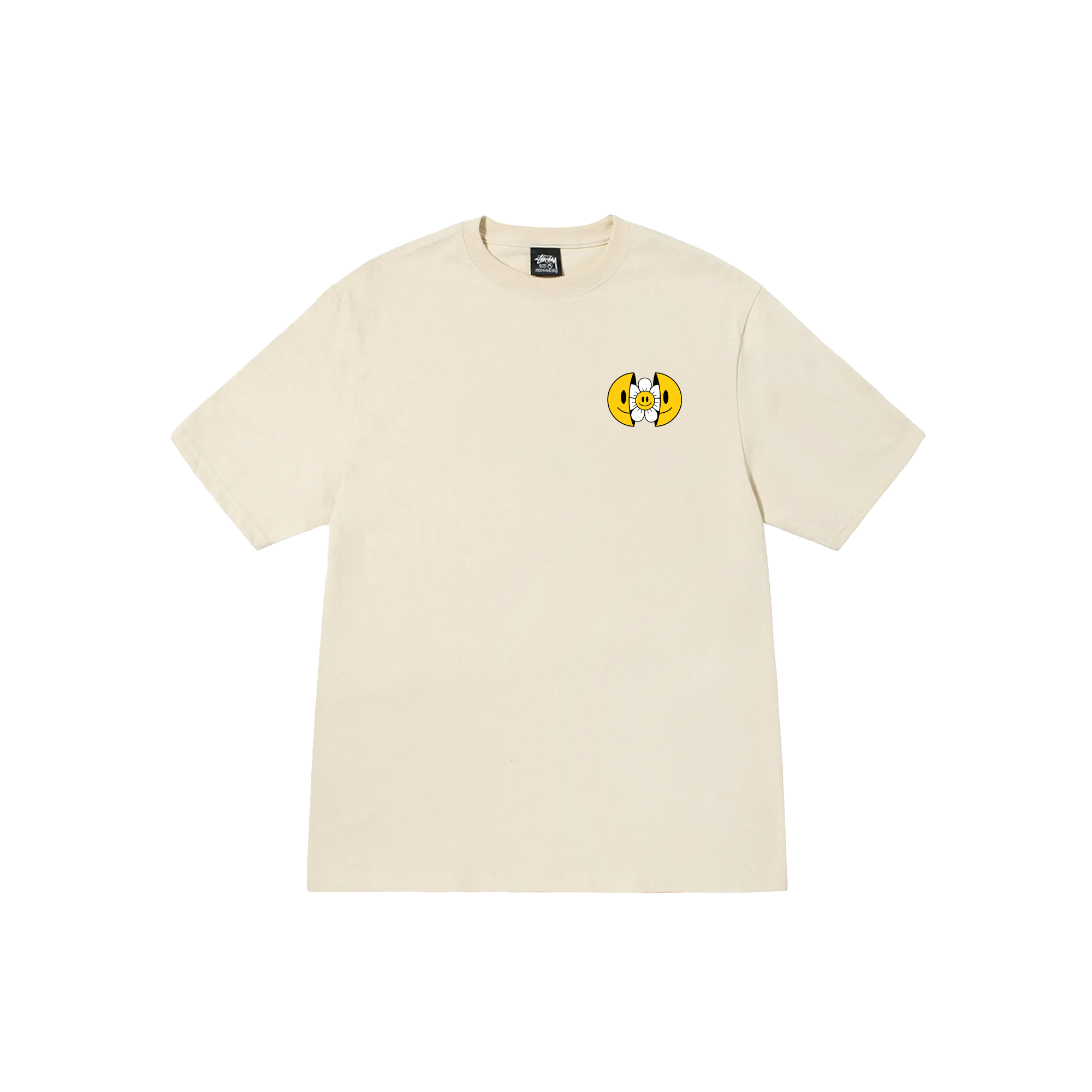 Stussy Floral Smiling Face T-Shirt