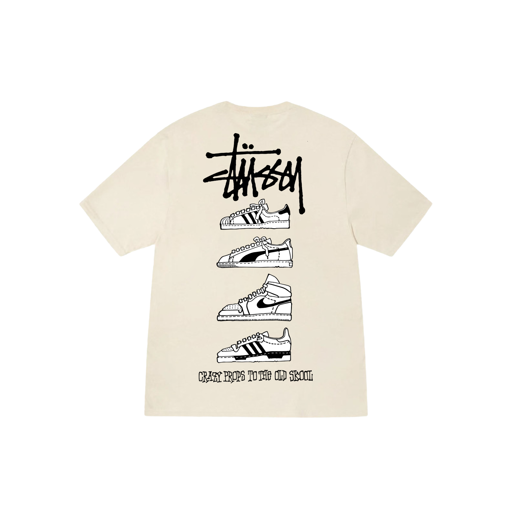 Stussy The Old School T-Shirt