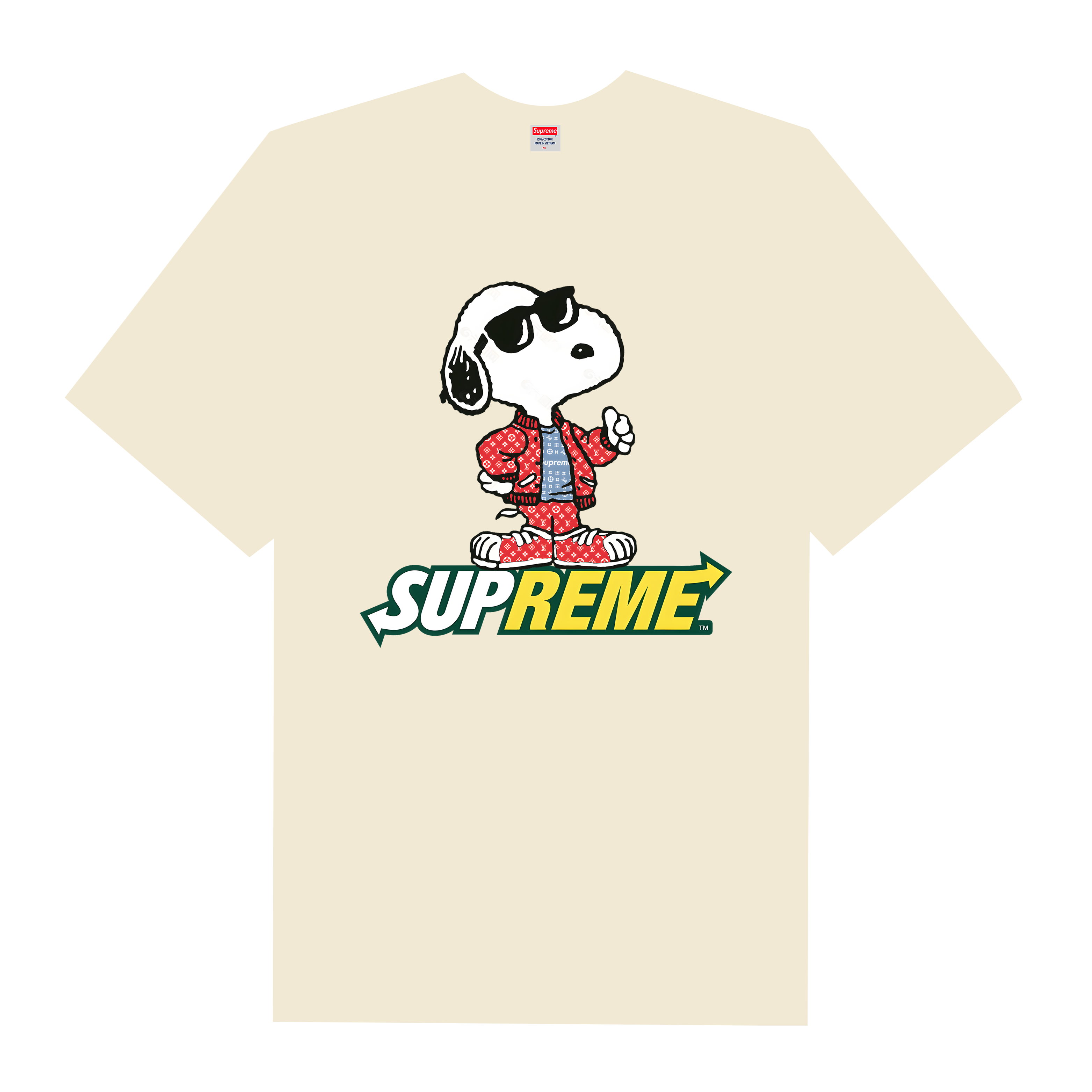 Supreme Cool Snoopy Dog T-Shirt