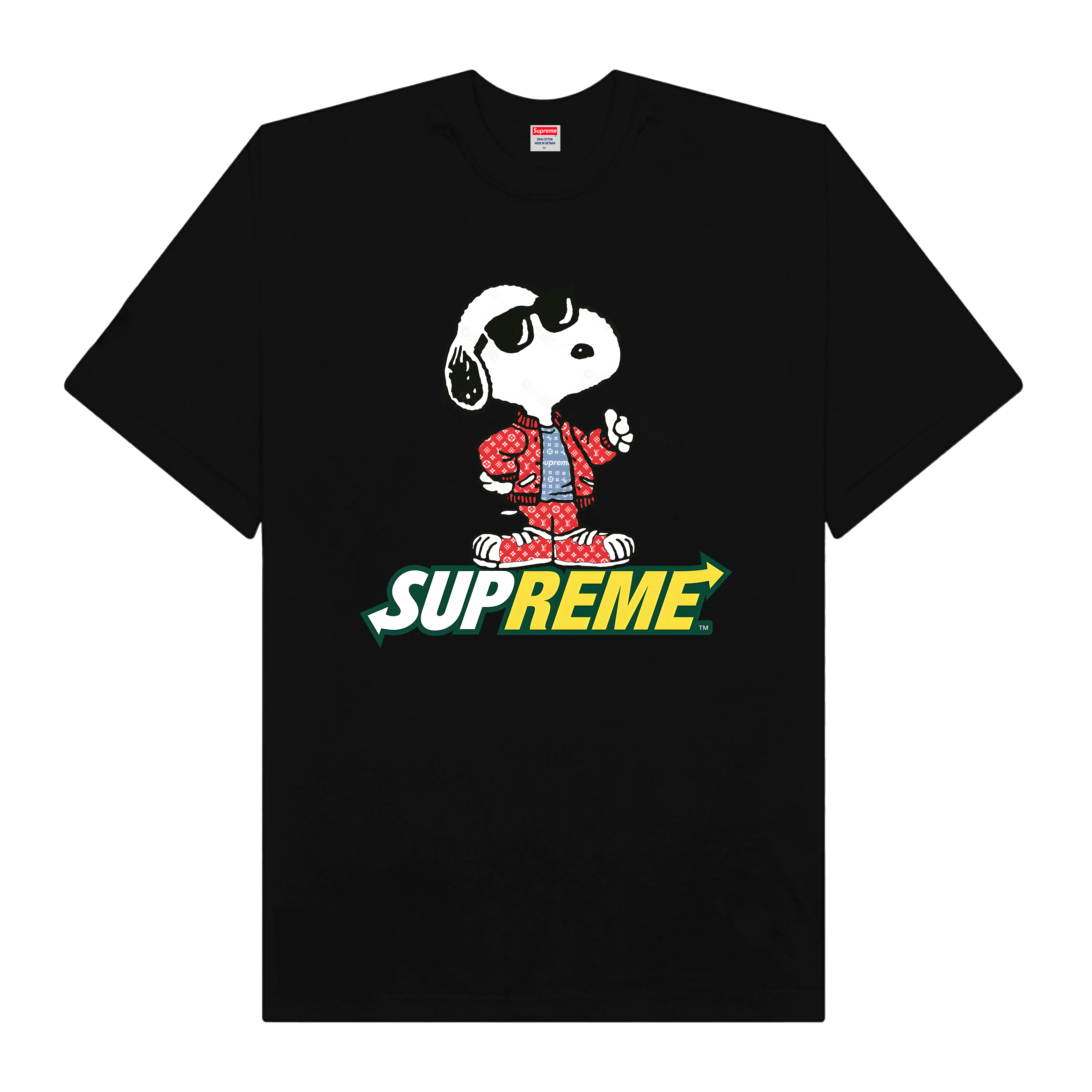 Supreme Cool Snoopy Dog T-Shirt