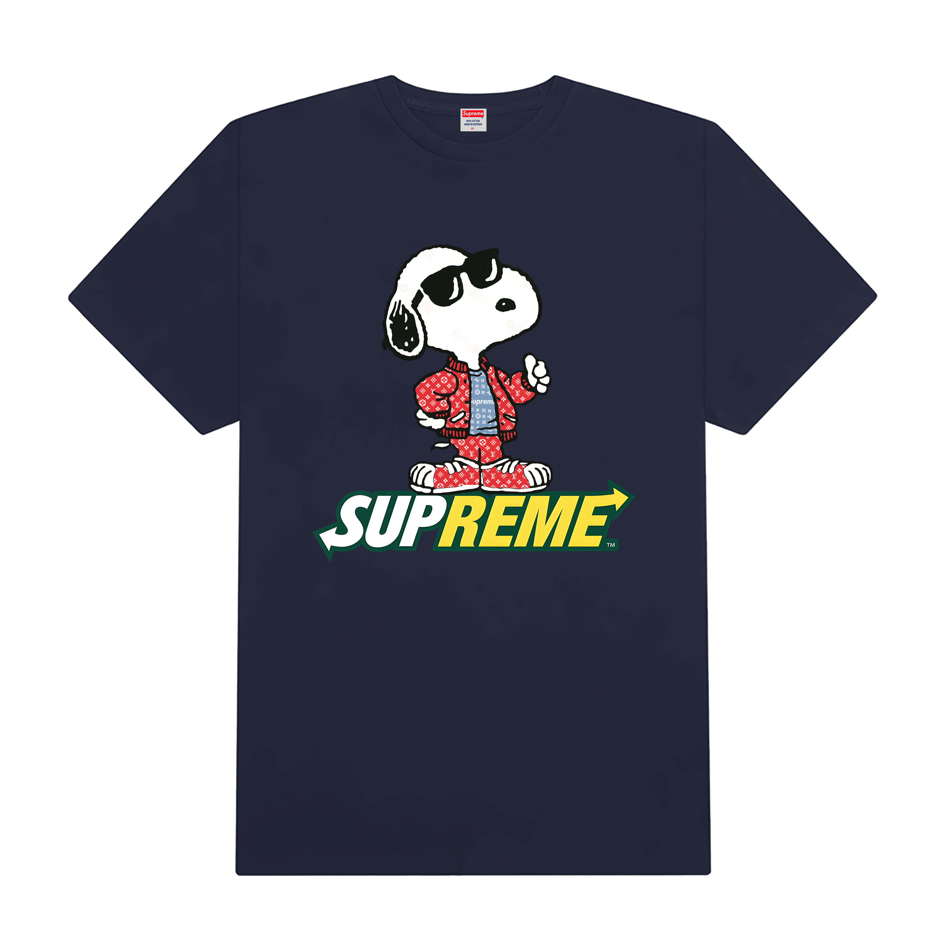 Supreme Cool Snoopy Dog T-Shirt