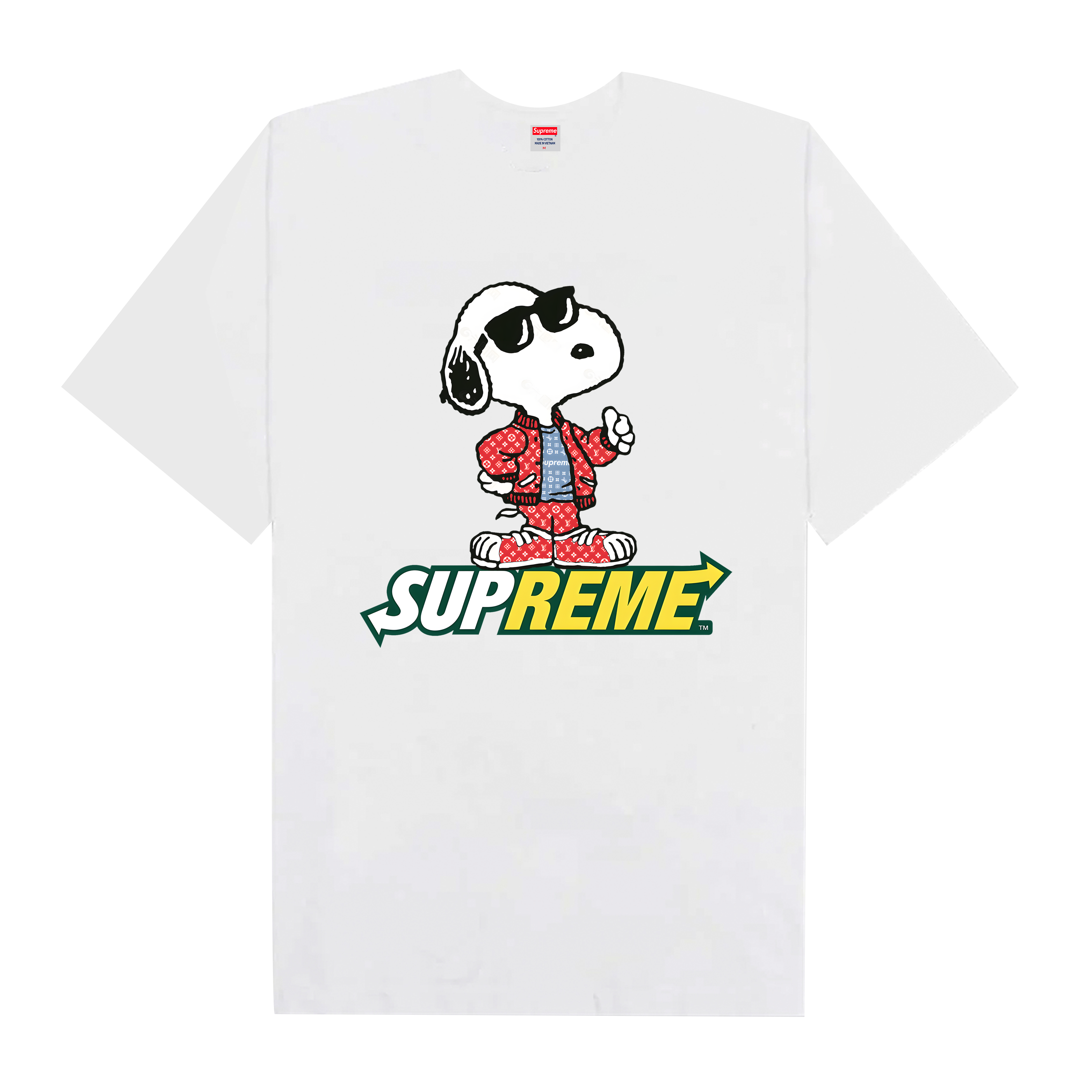 Supreme Cool Snoopy Dog T-Shirt