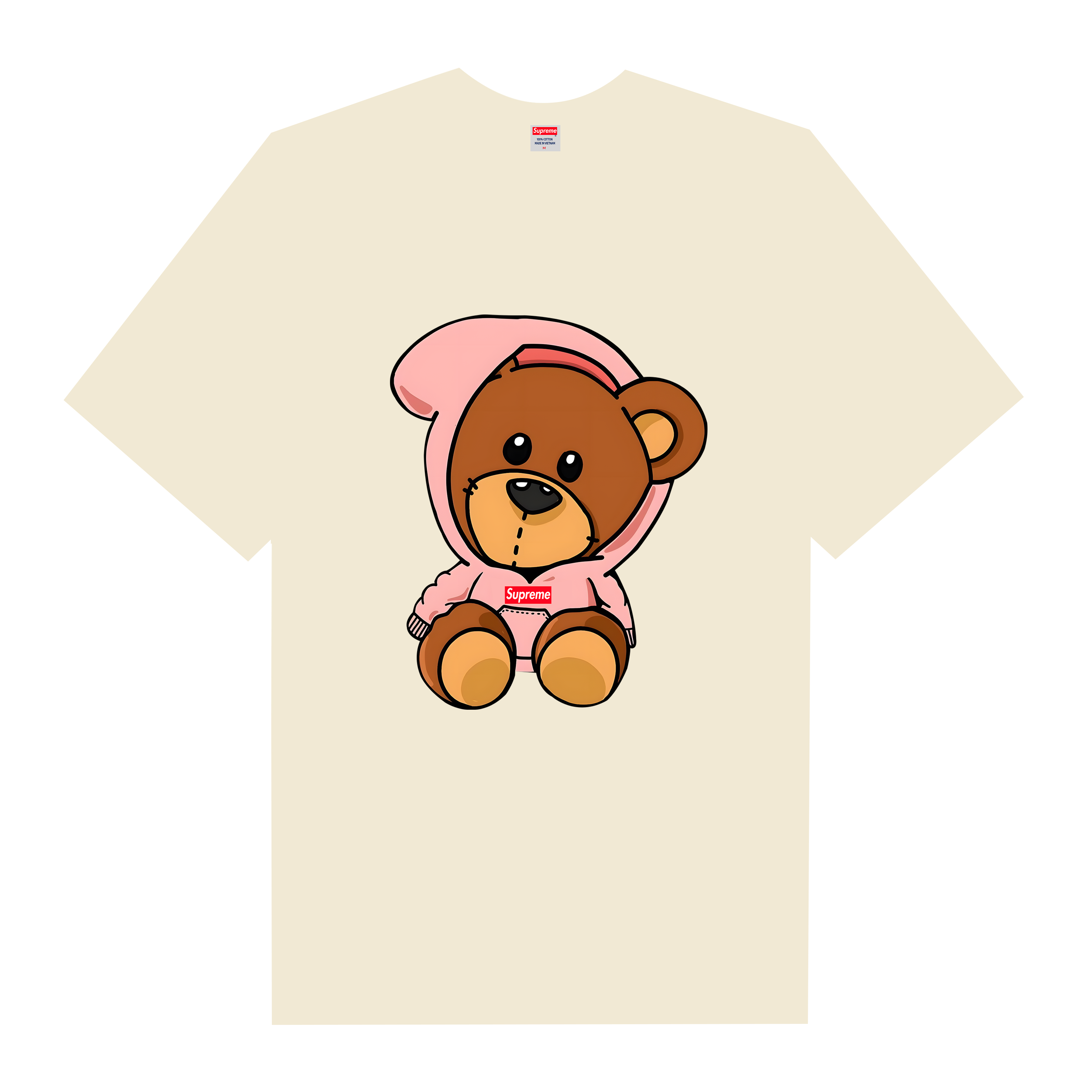Supreme Cute Bear  T-Shirt