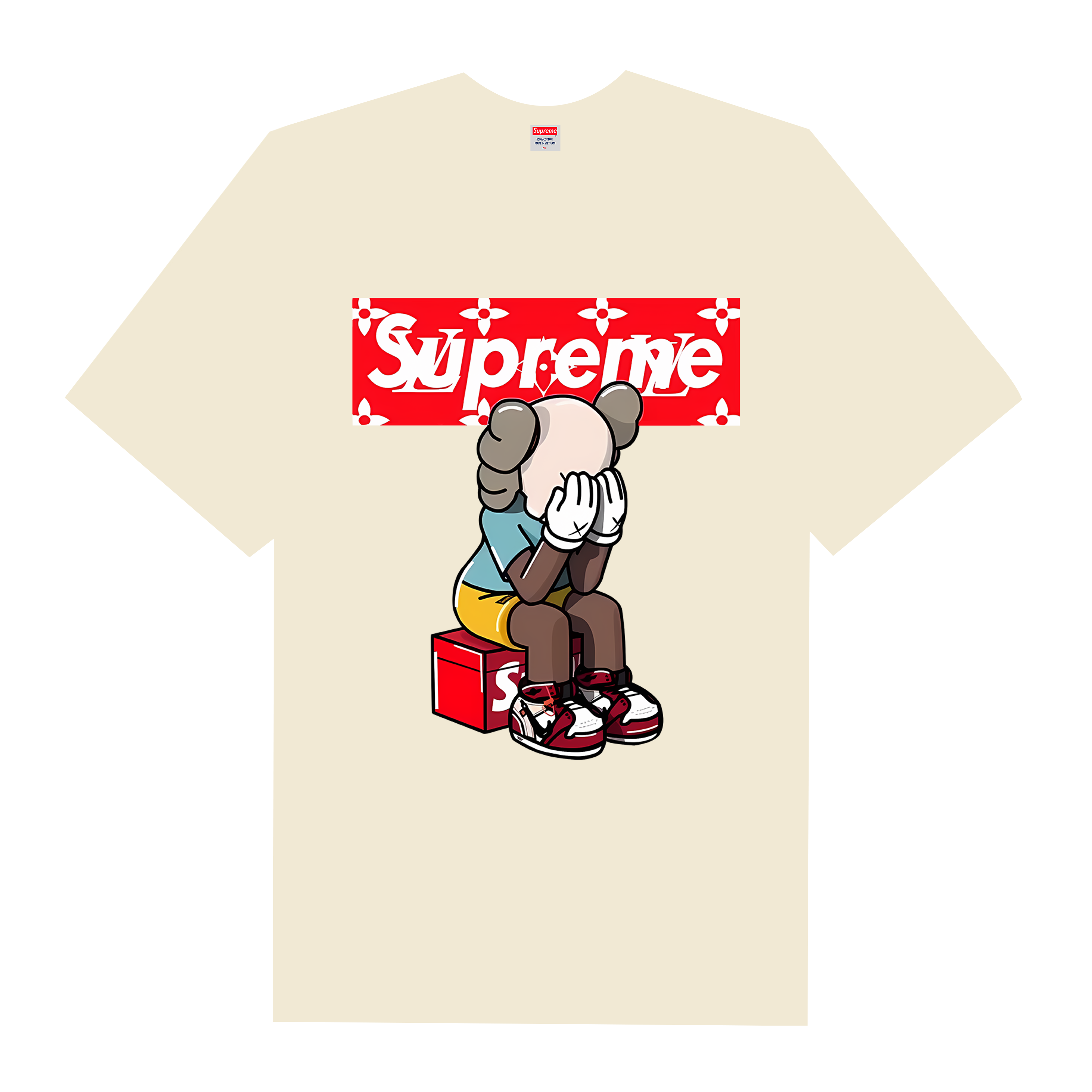 Supreme Kaws Crying T-Shirt