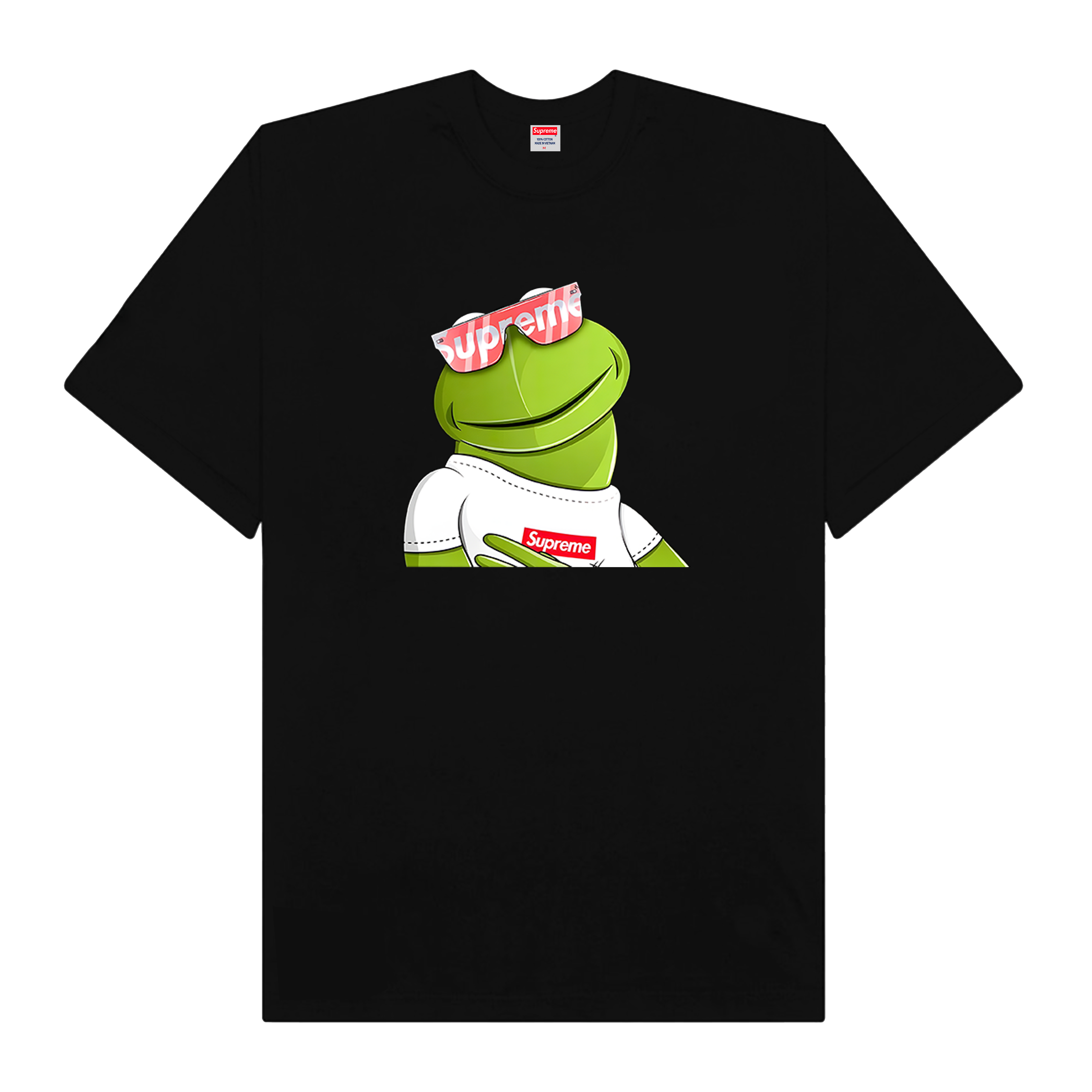 Supreme Kermit Frog Smiling T-Shirt