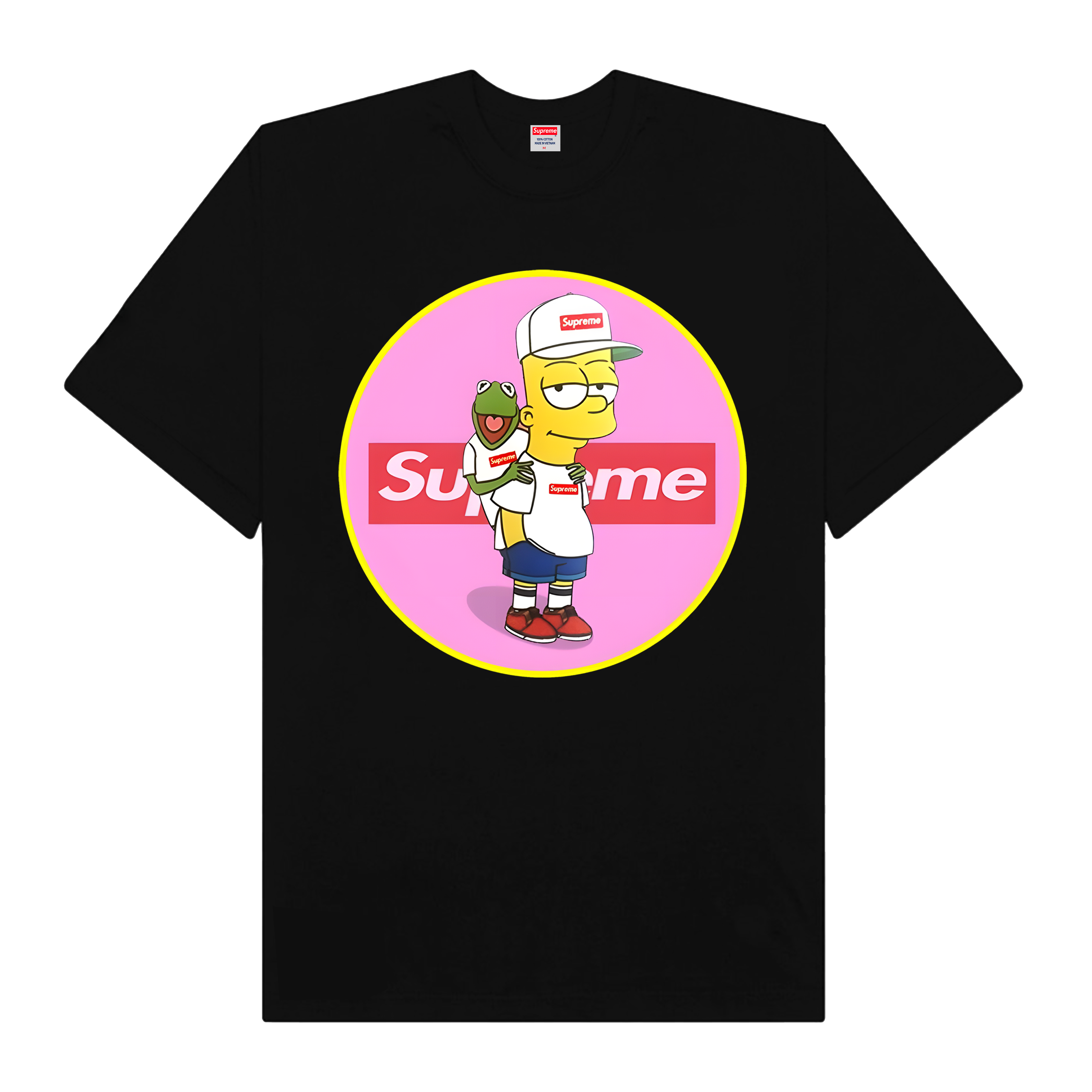 Supreme Simpson And Frog T-Shirt