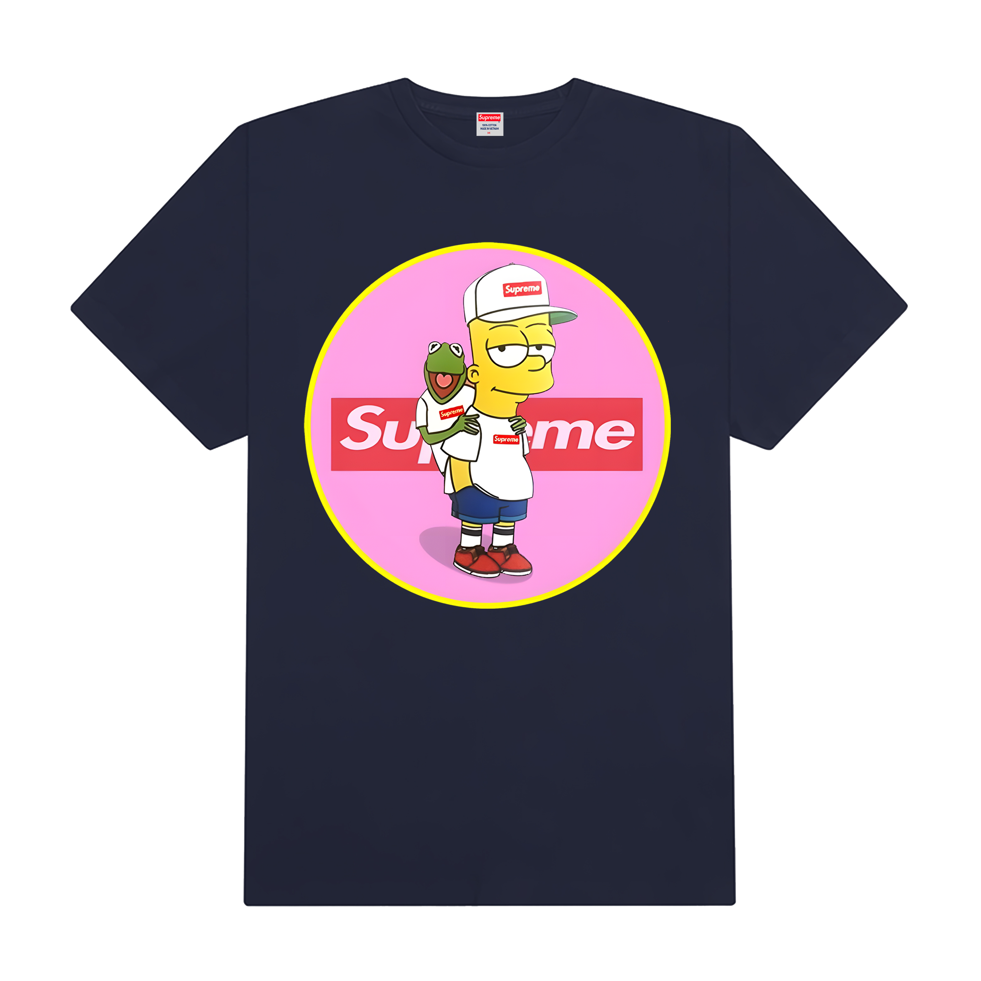 Supreme Simpson And Frog T-Shirt