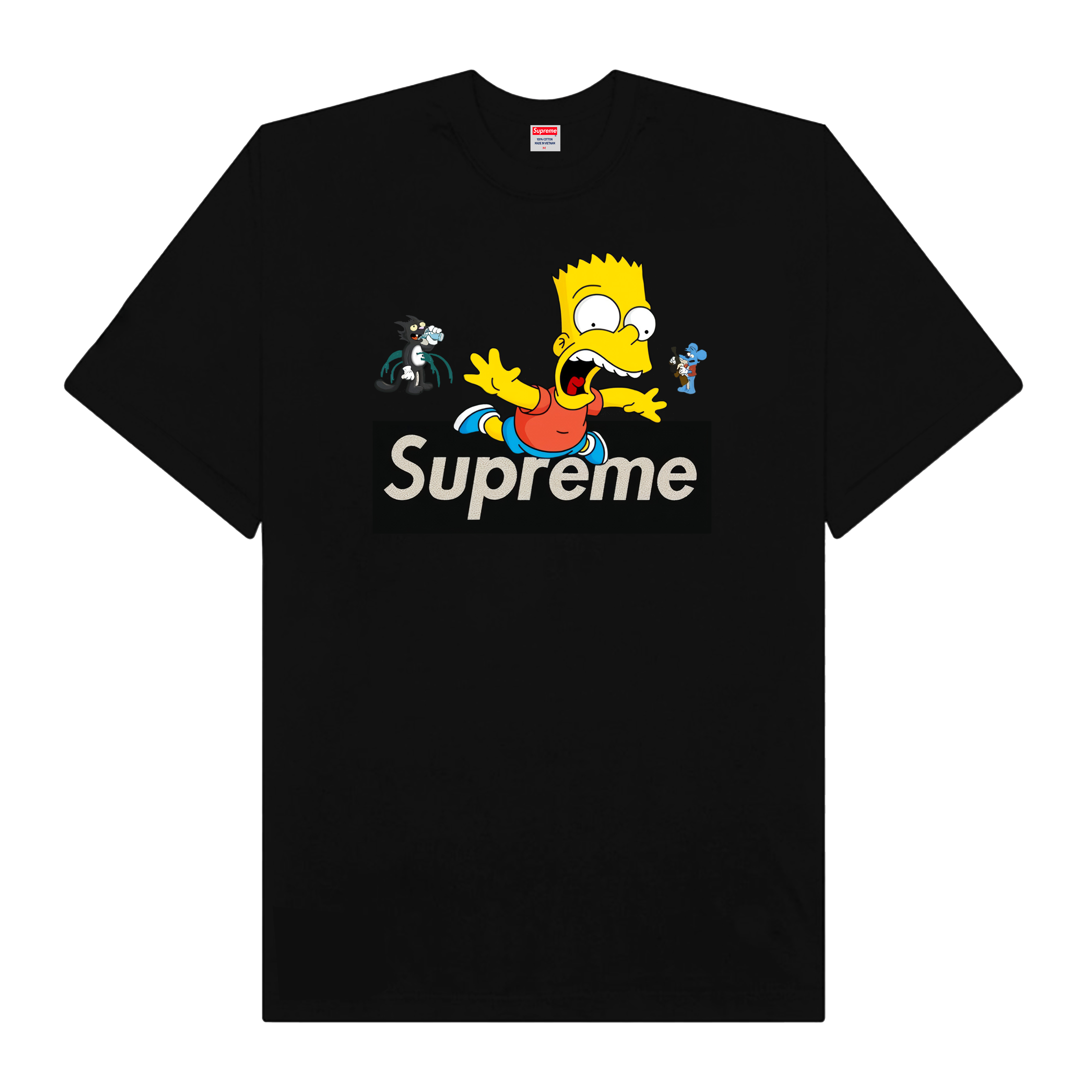 Supreme Simpson With Itchy T-Shirt