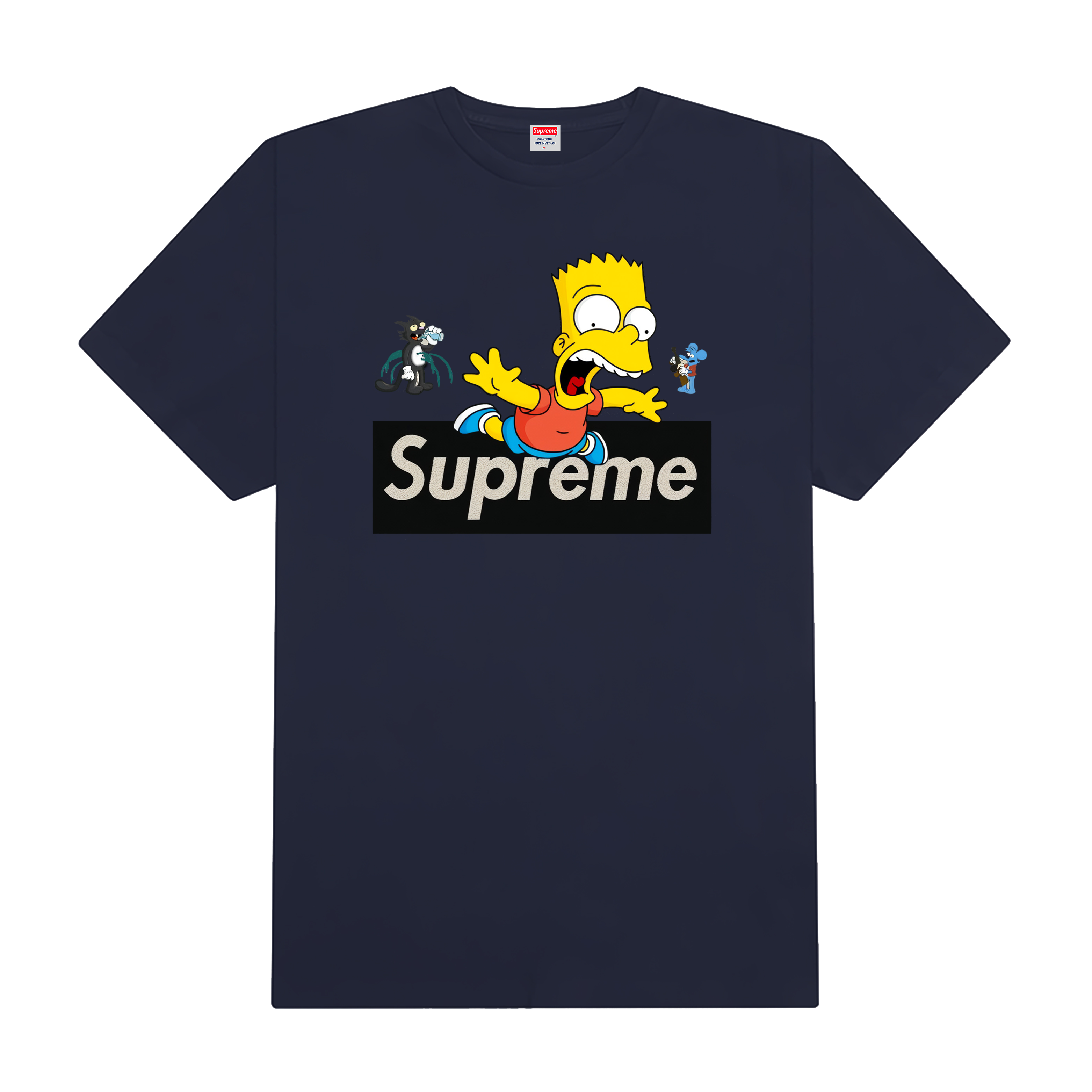 Supreme Simpson With Itchy T-Shirt