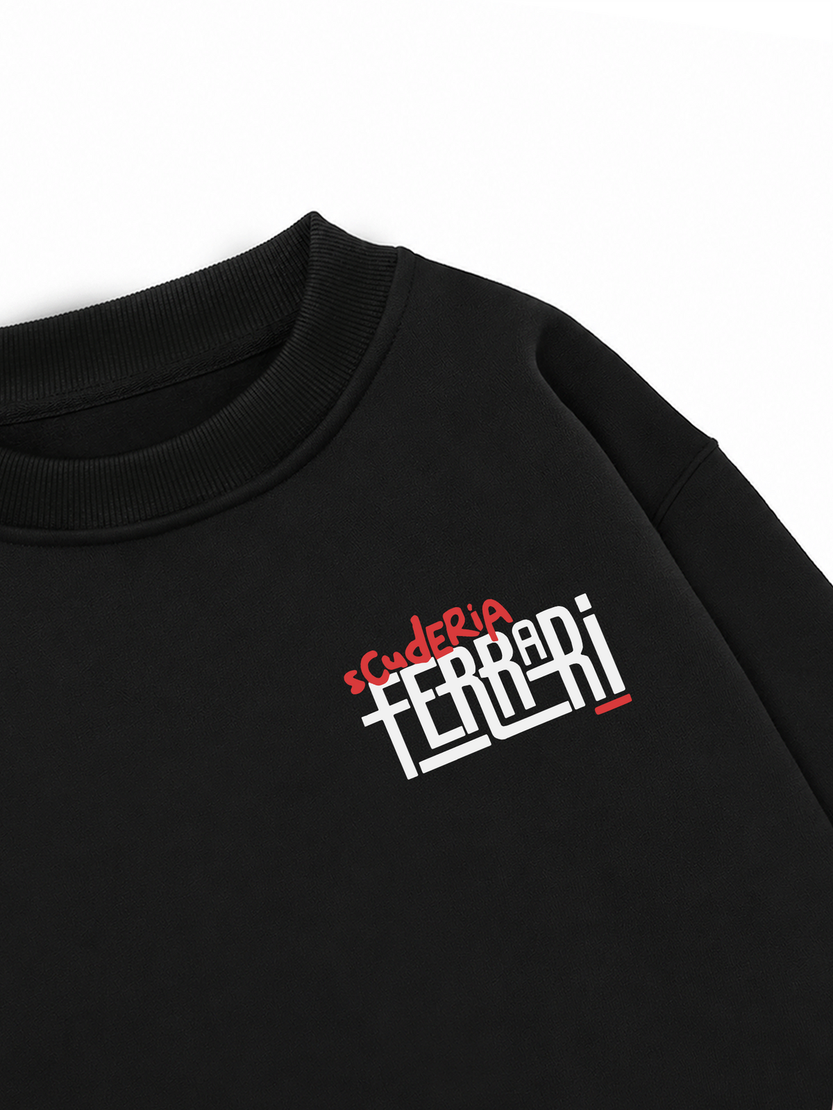 Áo Sweater Nỉ Hai Da Ferrari Formula One Team