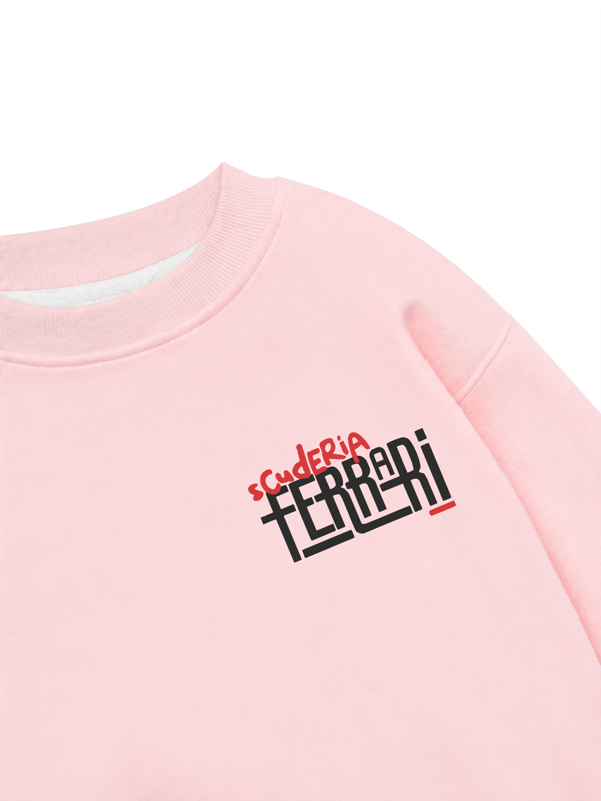 Áo Sweater Nỉ Hai Da Ferrari Formula One Team