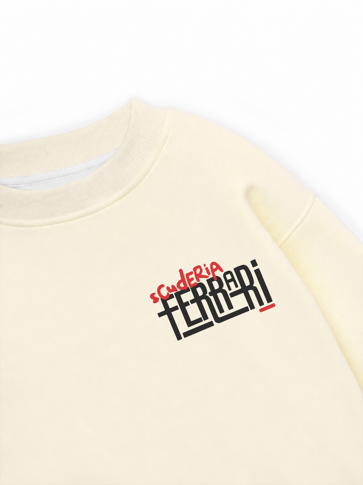 Áo Sweater Nỉ Hai Da Ferrari Formula One Team