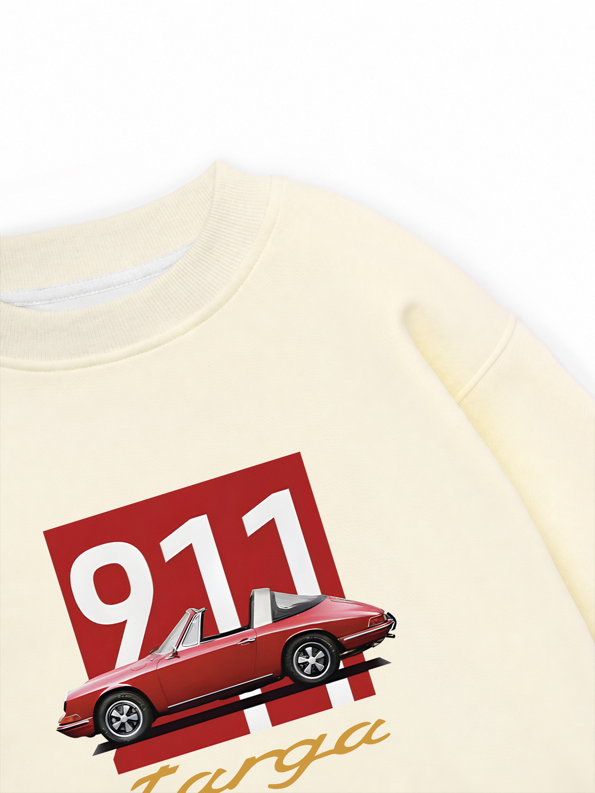 Áo Sweater Nỉ Hai Da 911 Targa