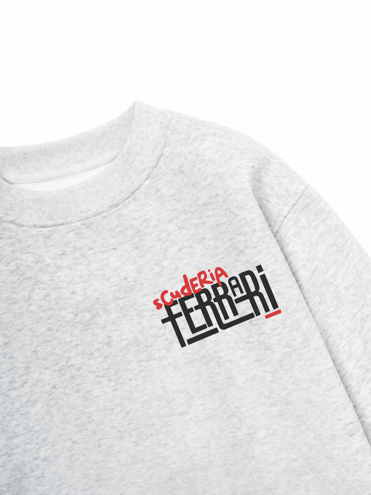Áo Sweater Nỉ Hai Da Ferrari Formula One Team