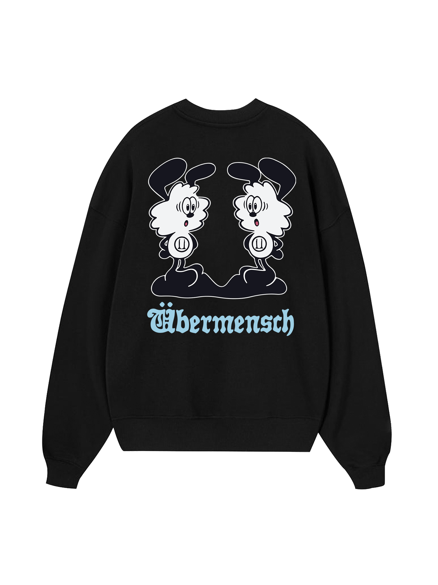 Cartoon Mascot Ubermensch Sweater