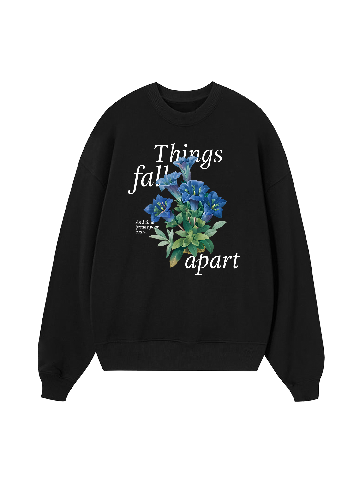 Floral Things Fall Apart Sweater