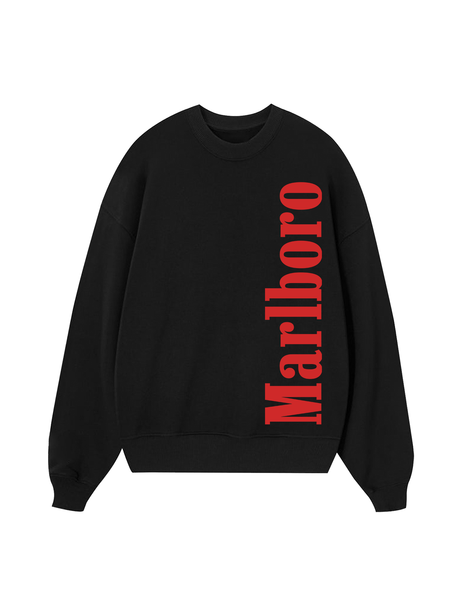 Marlboro Red Typo Logo Sweater