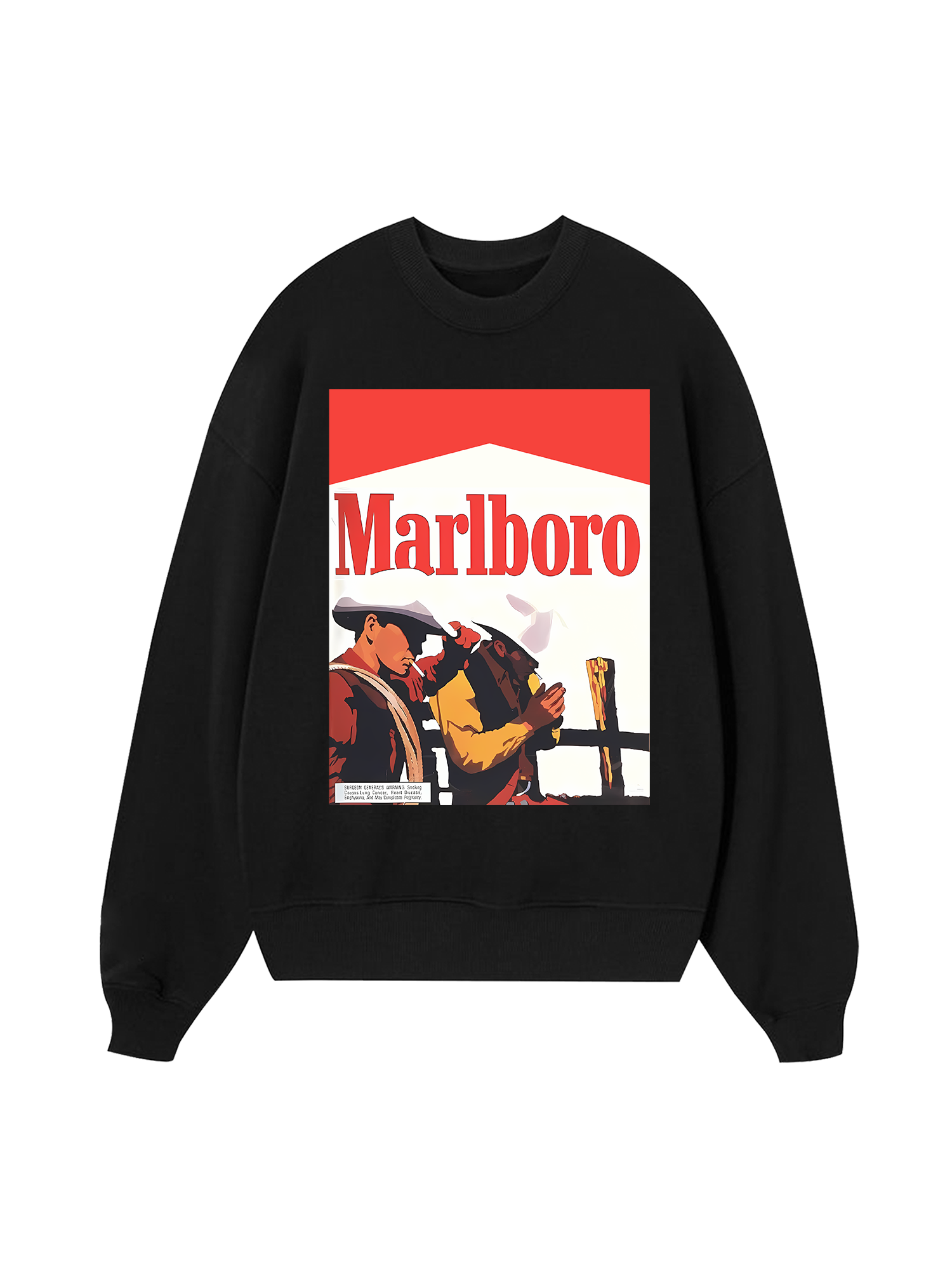 Marlboro Hunting Cowboy Sweater