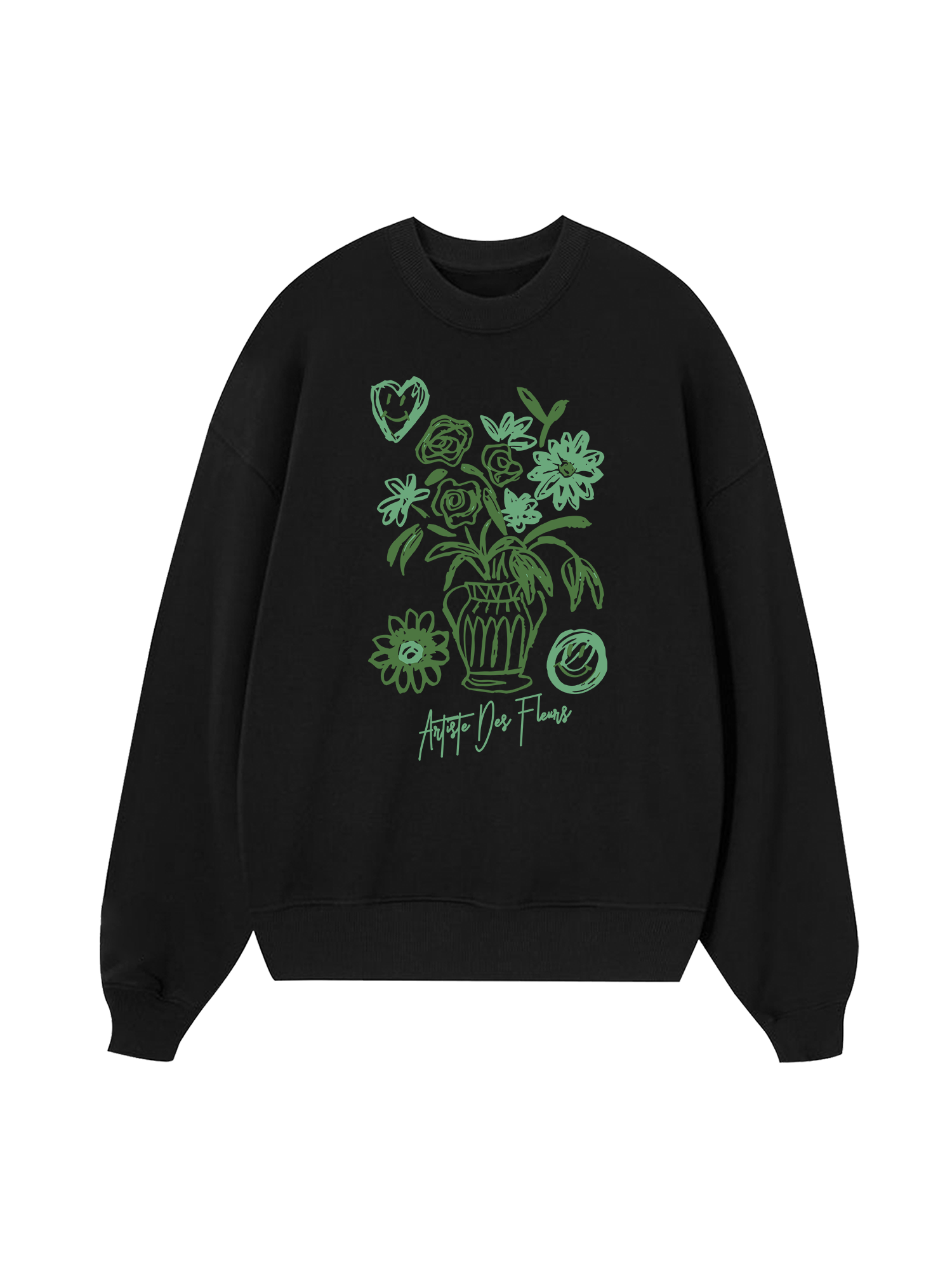 Floral Artiste Des Fleurs Sweater