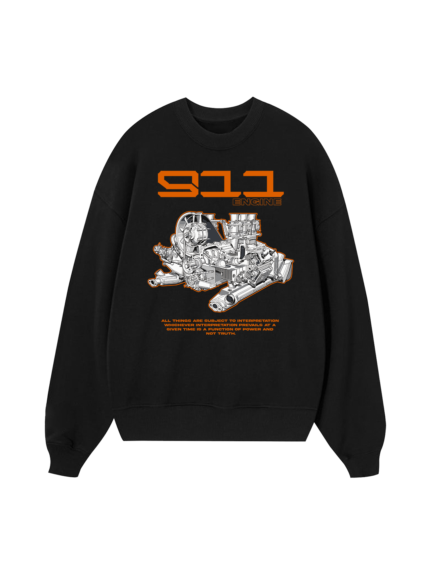 Porsche 911 Engine Sweater