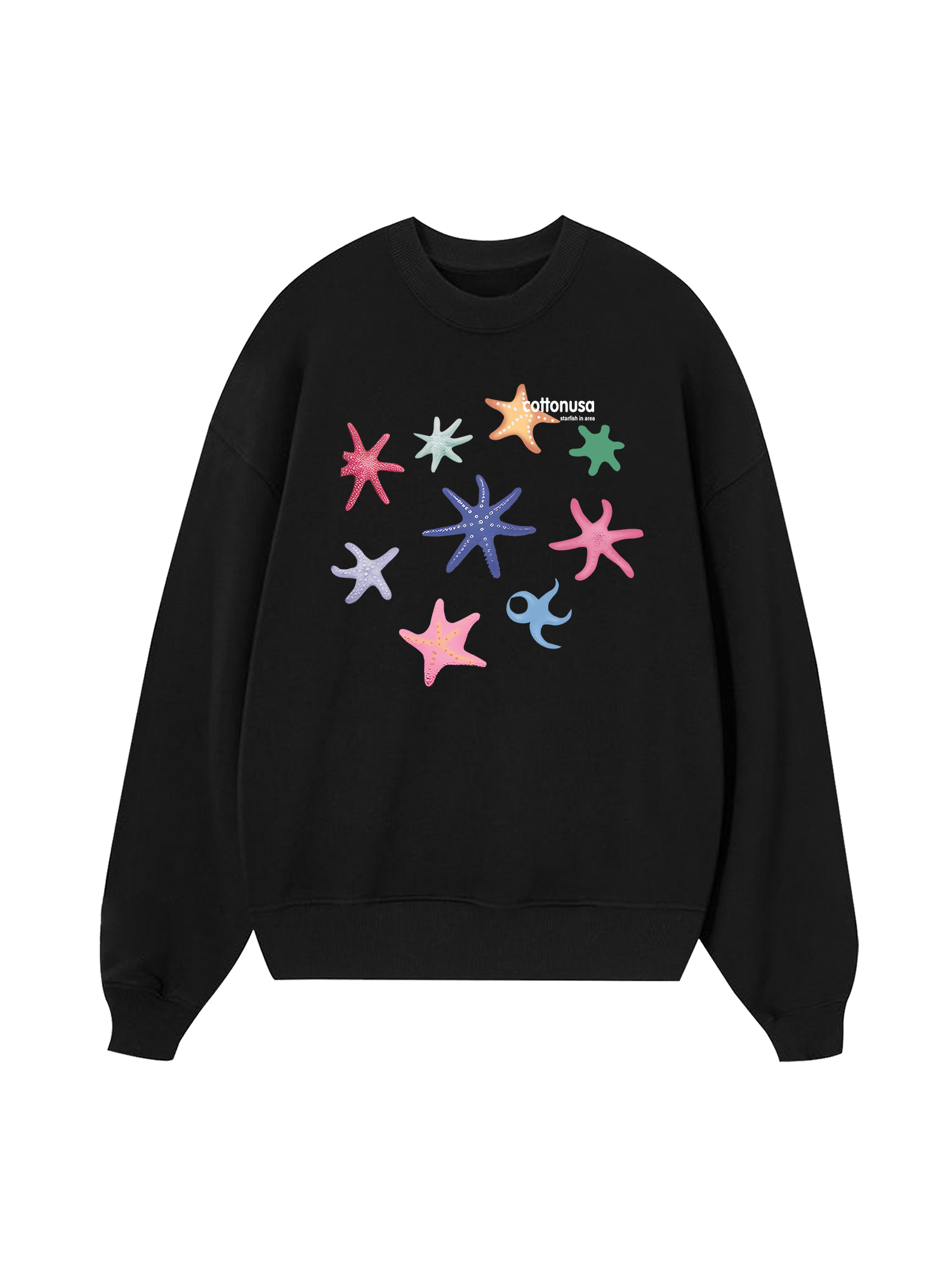 Tropical Star Fish Sweater