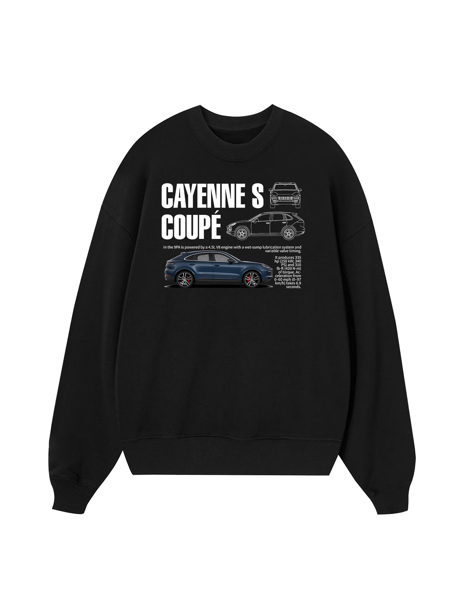 Porsche Cayenne S Coupe Classic Sweater