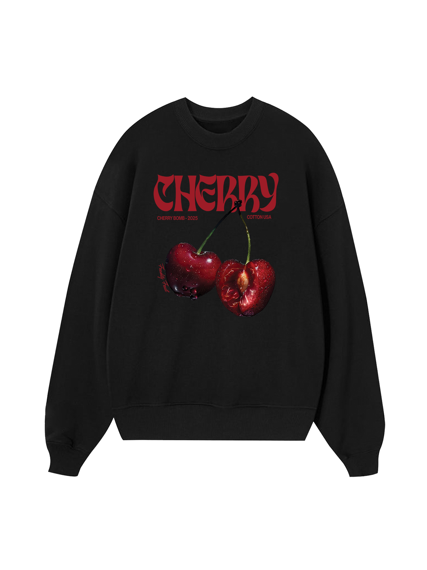 Cherry Freshty Fruit Sweater