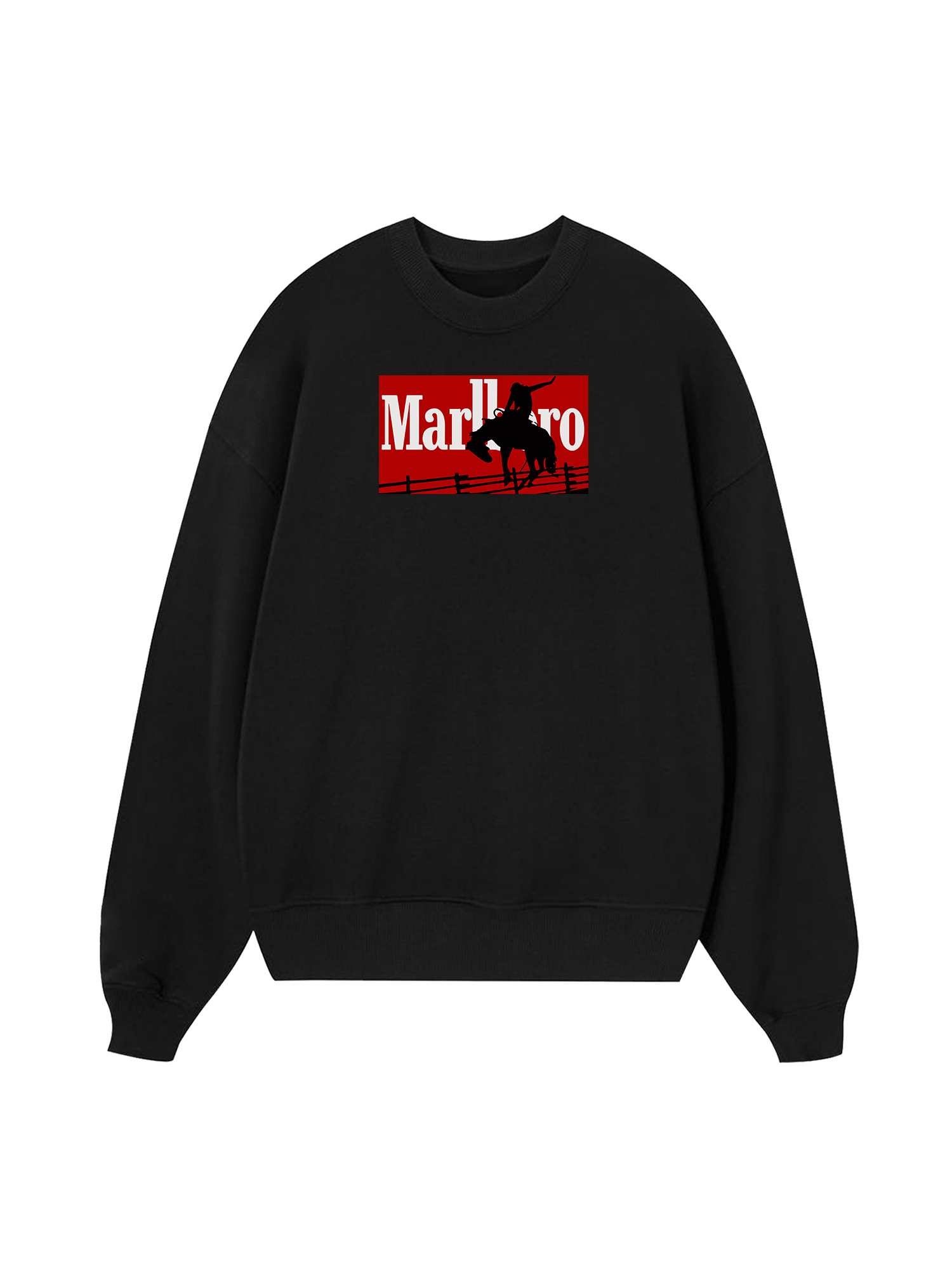 Marlboro Vaulting Cowboy Sweater