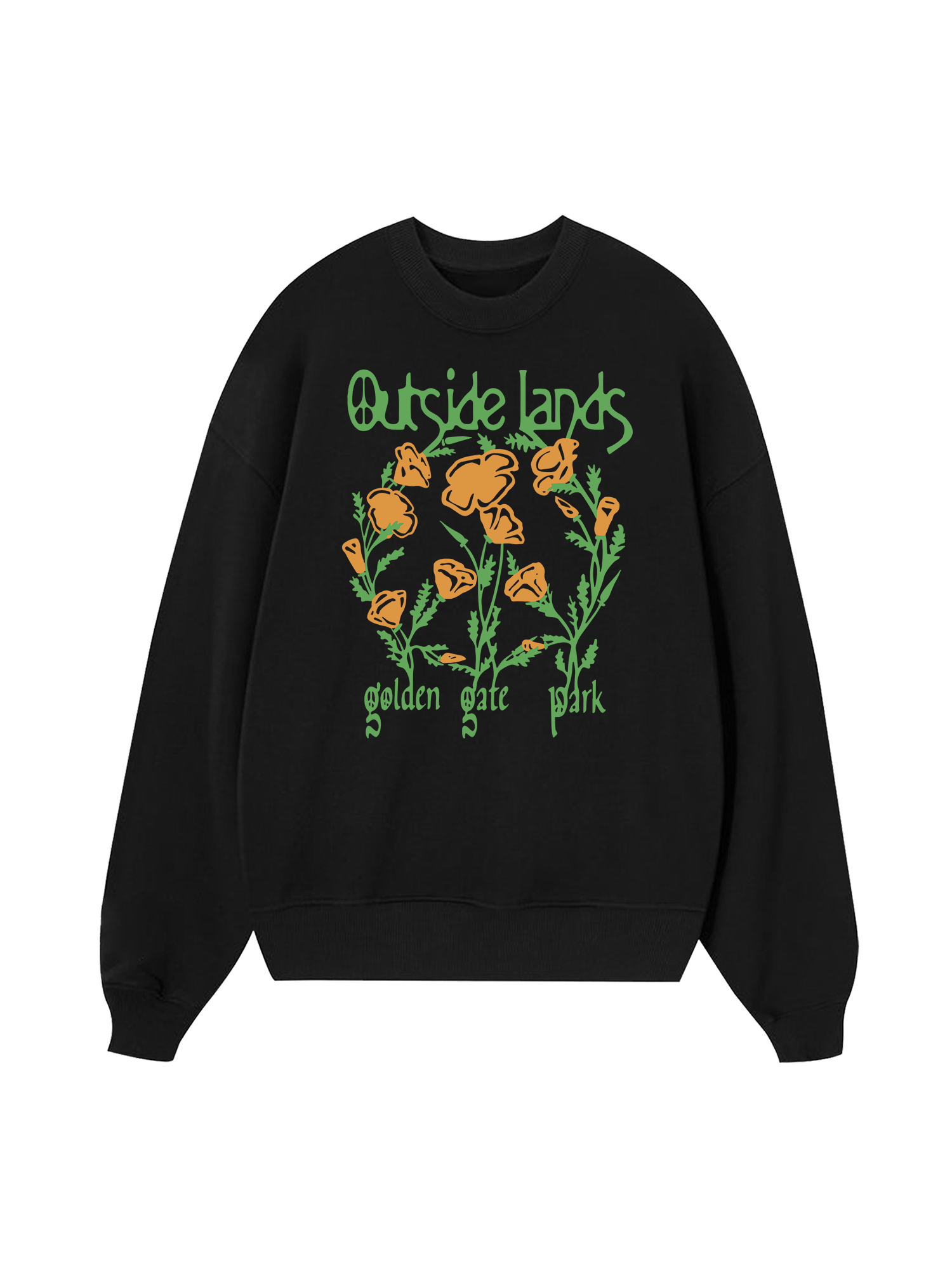 Floral Outside Lands Sweater