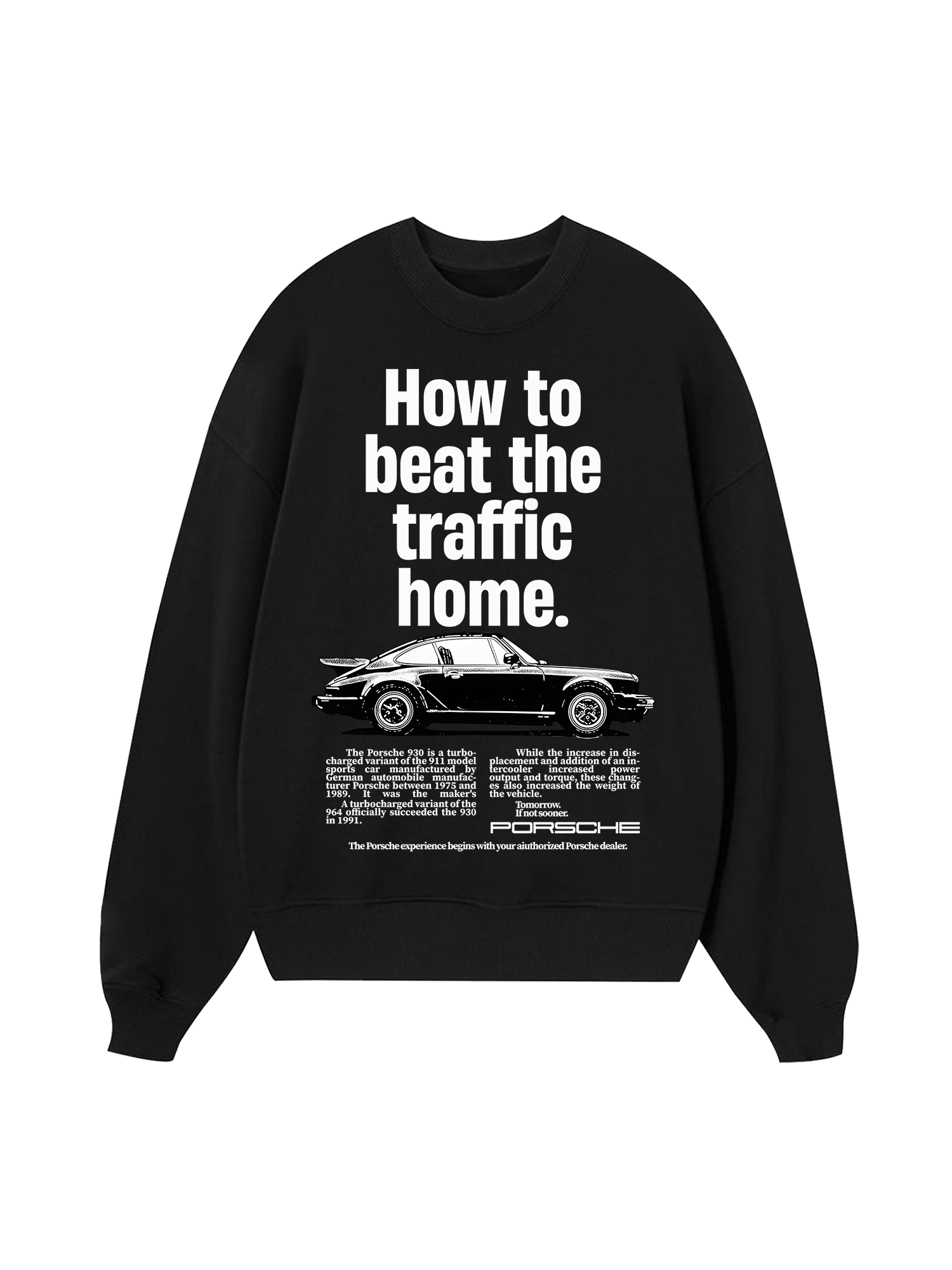 Porsche How To Beat Sweater