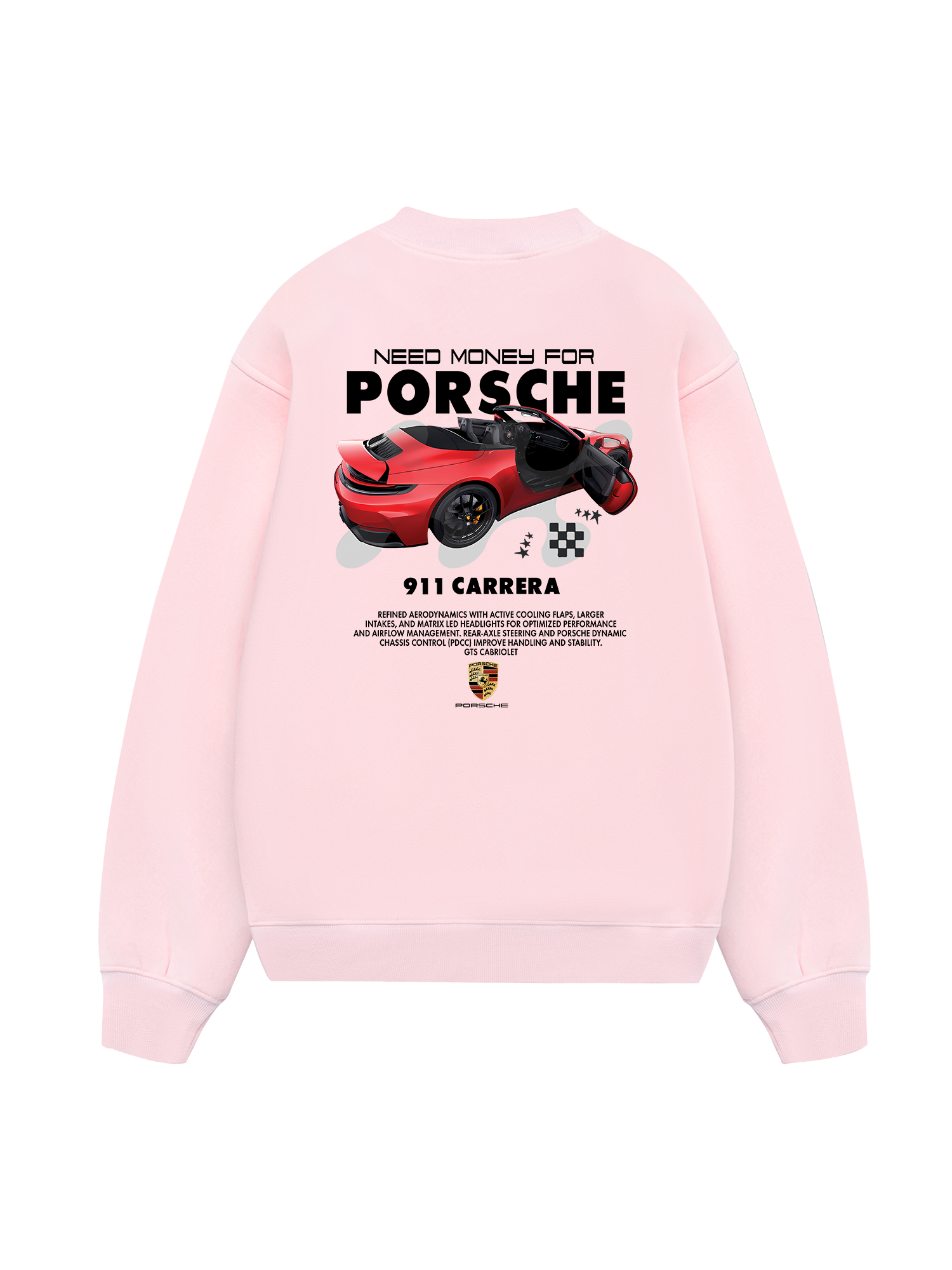 Porsche Red 911 Sweater