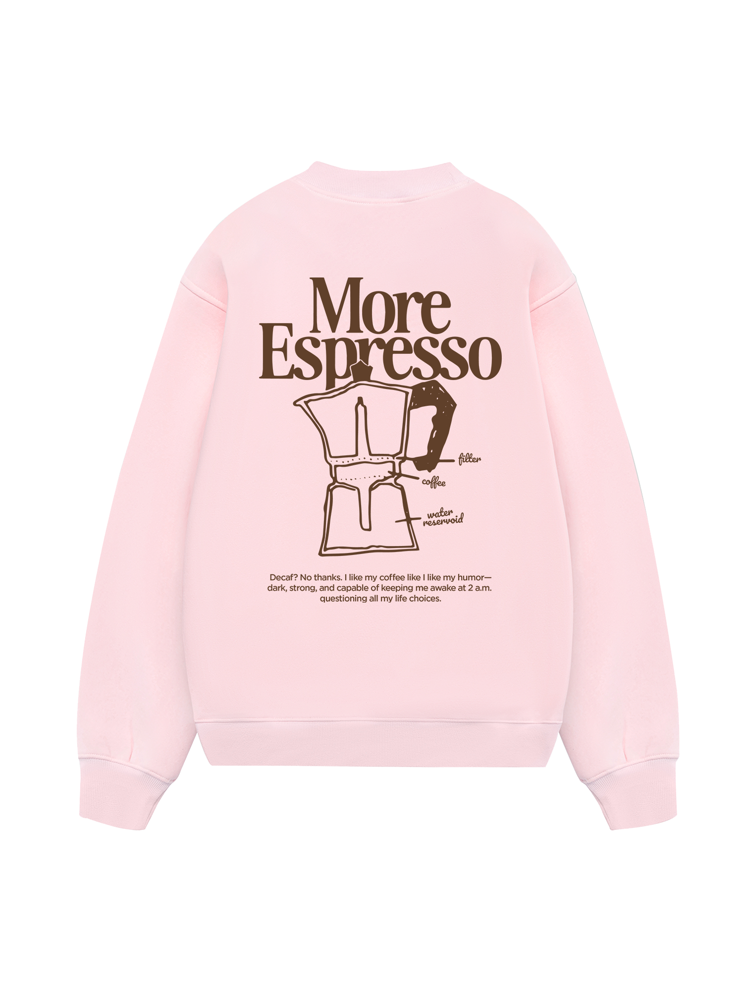 More Espresso Sweater