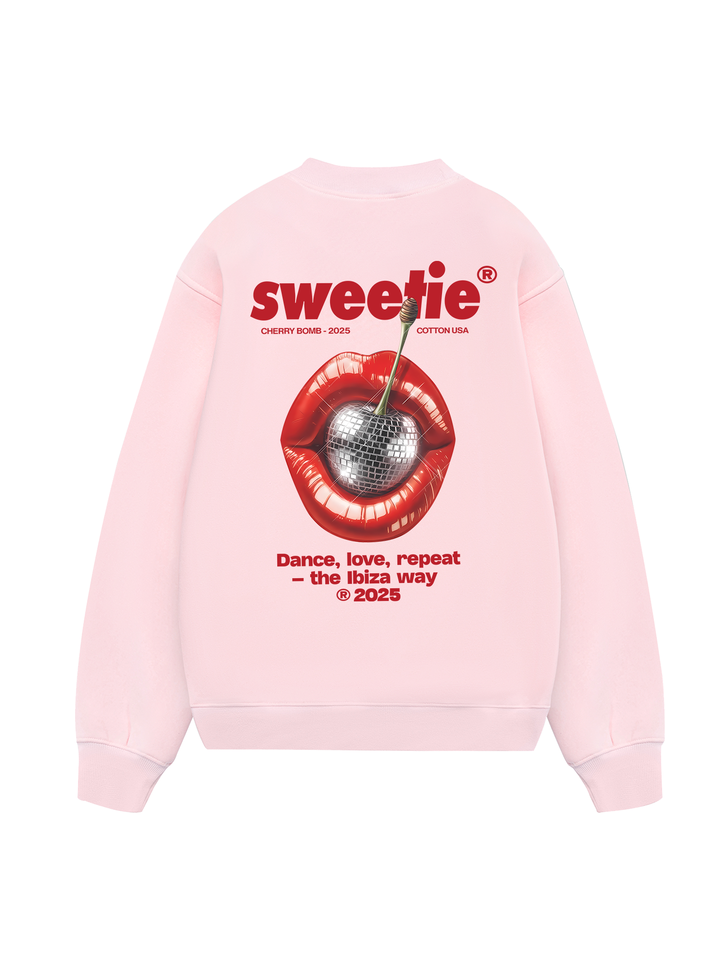 Cherry Sweetie Lip Sweater
