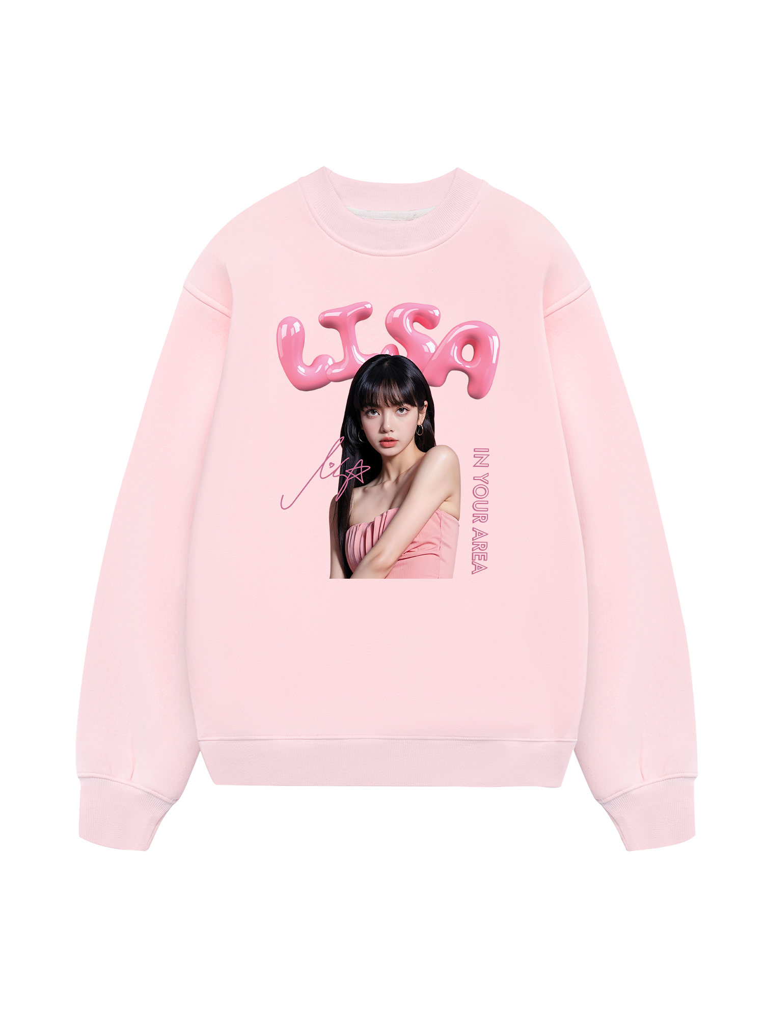 Black Pink Lisa  Sweater