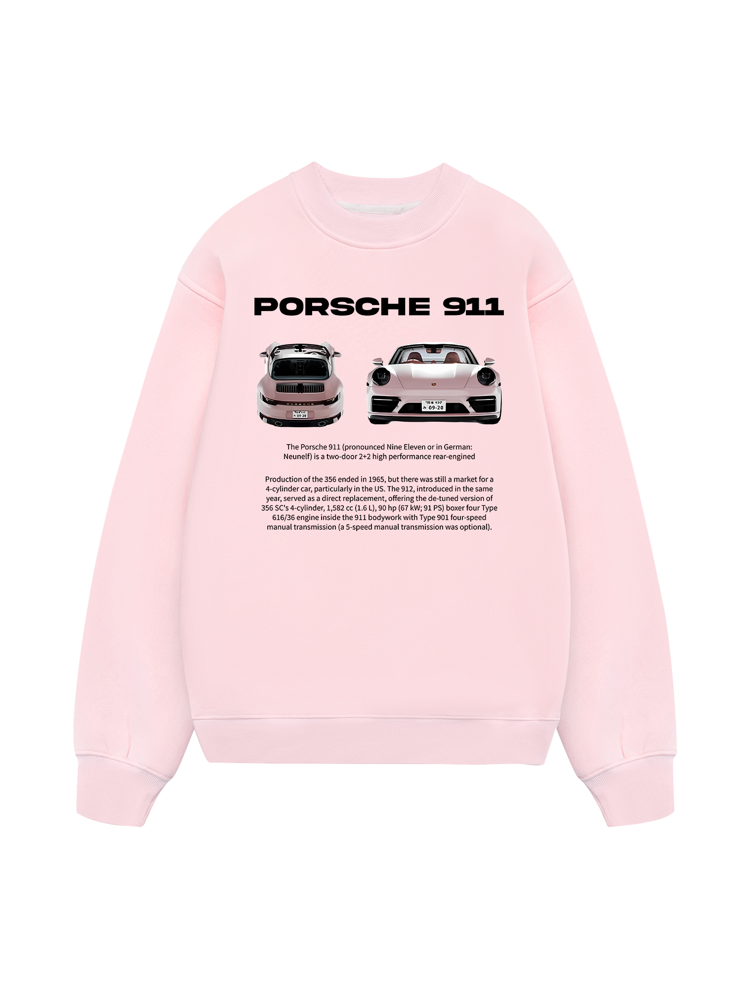 Porsche 911 Pear Pink Sweater