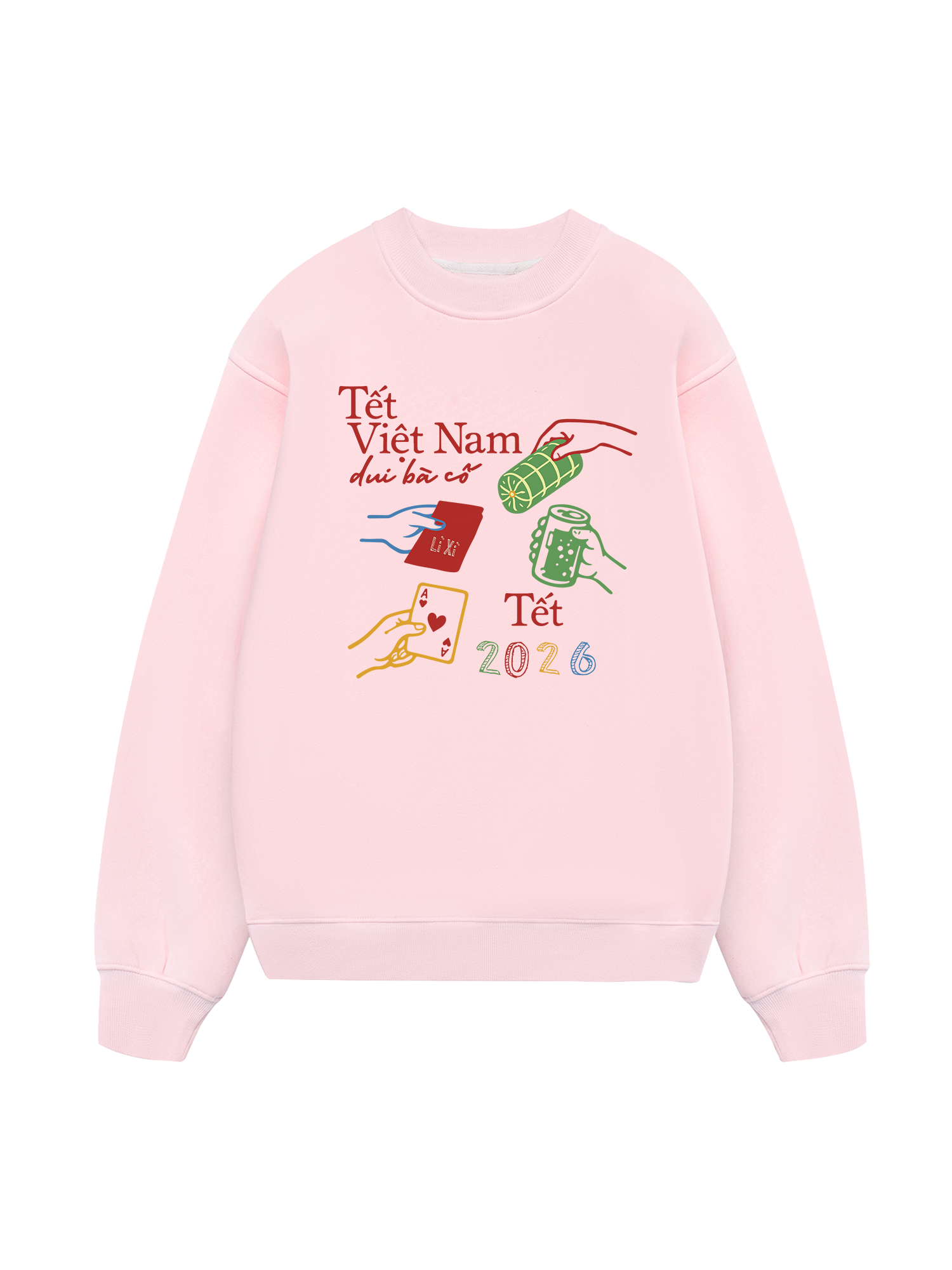 Tết Việt Nam Dui Bà Cố Sweater
