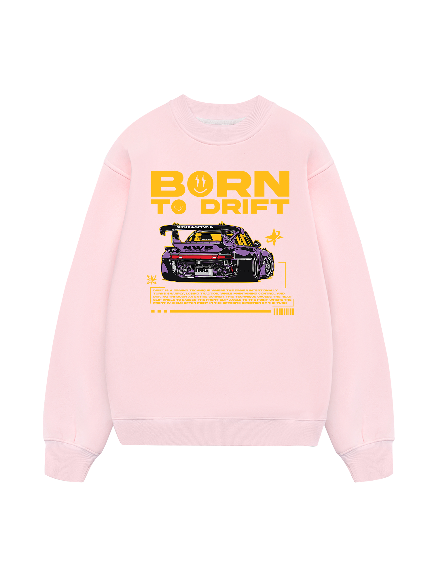 Porsche Born To Drift Sweater
